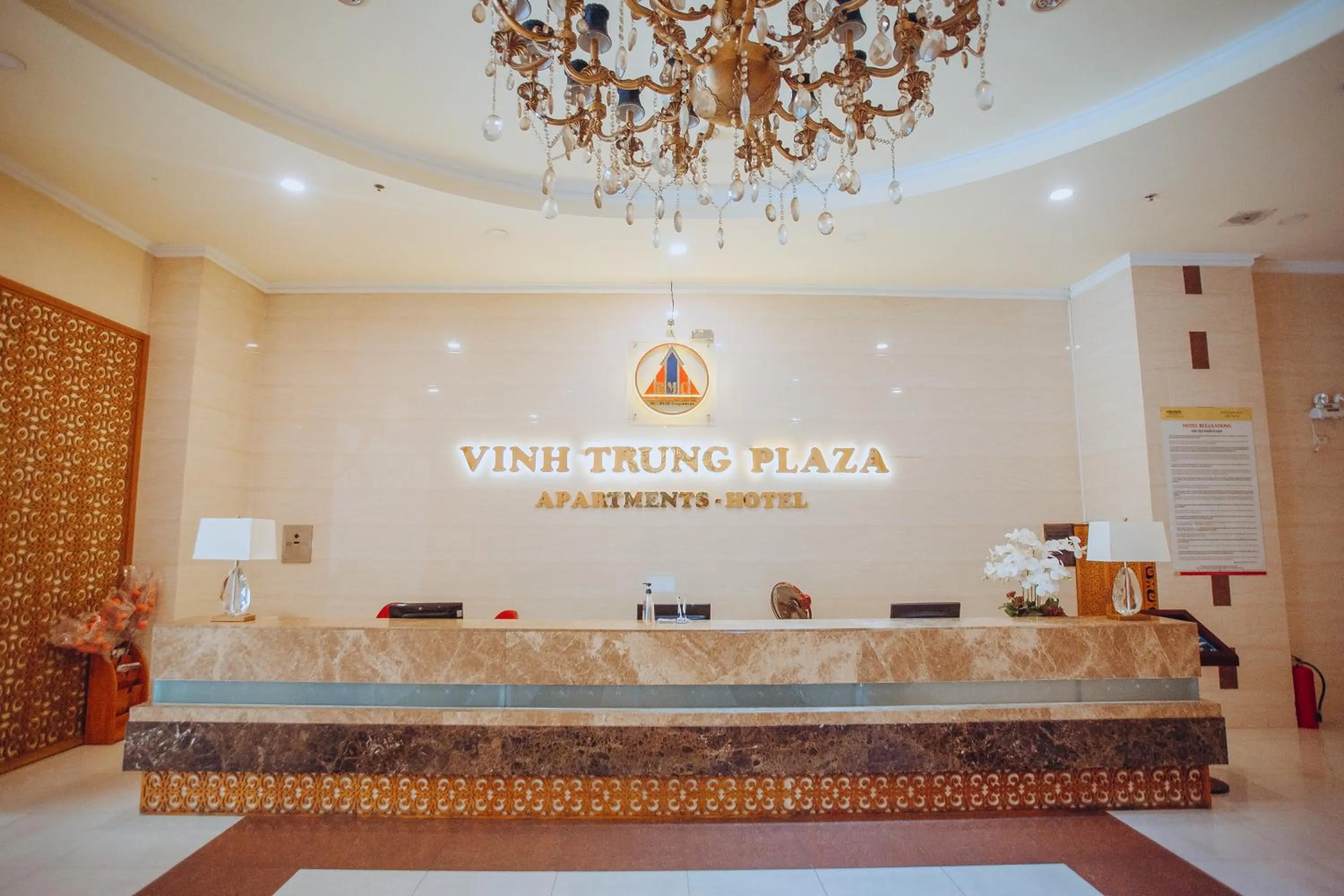 Lobby or reception in Vinh Trung Plaza Hotel