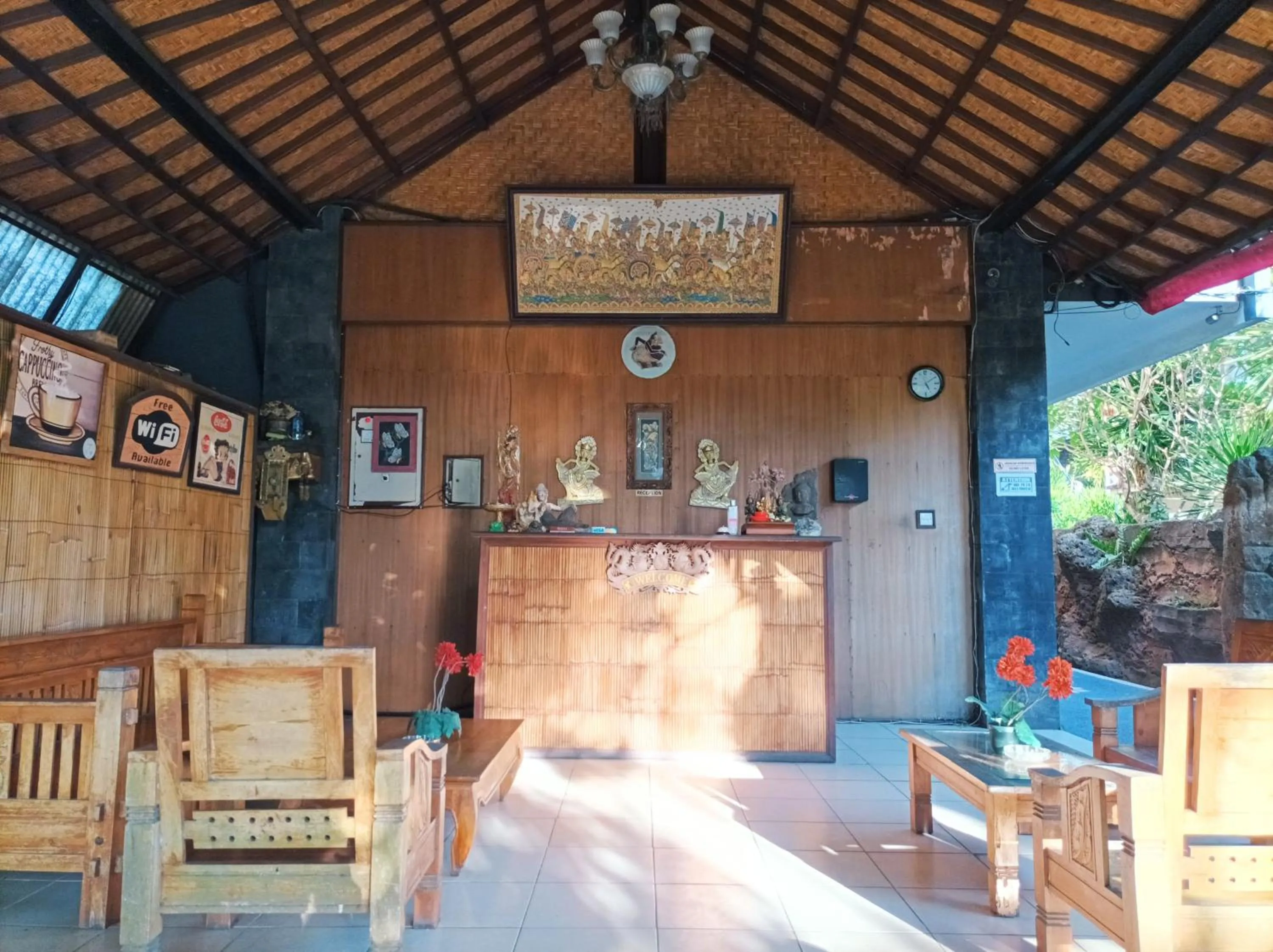 Lobby or reception in Sapta Petala Hotel