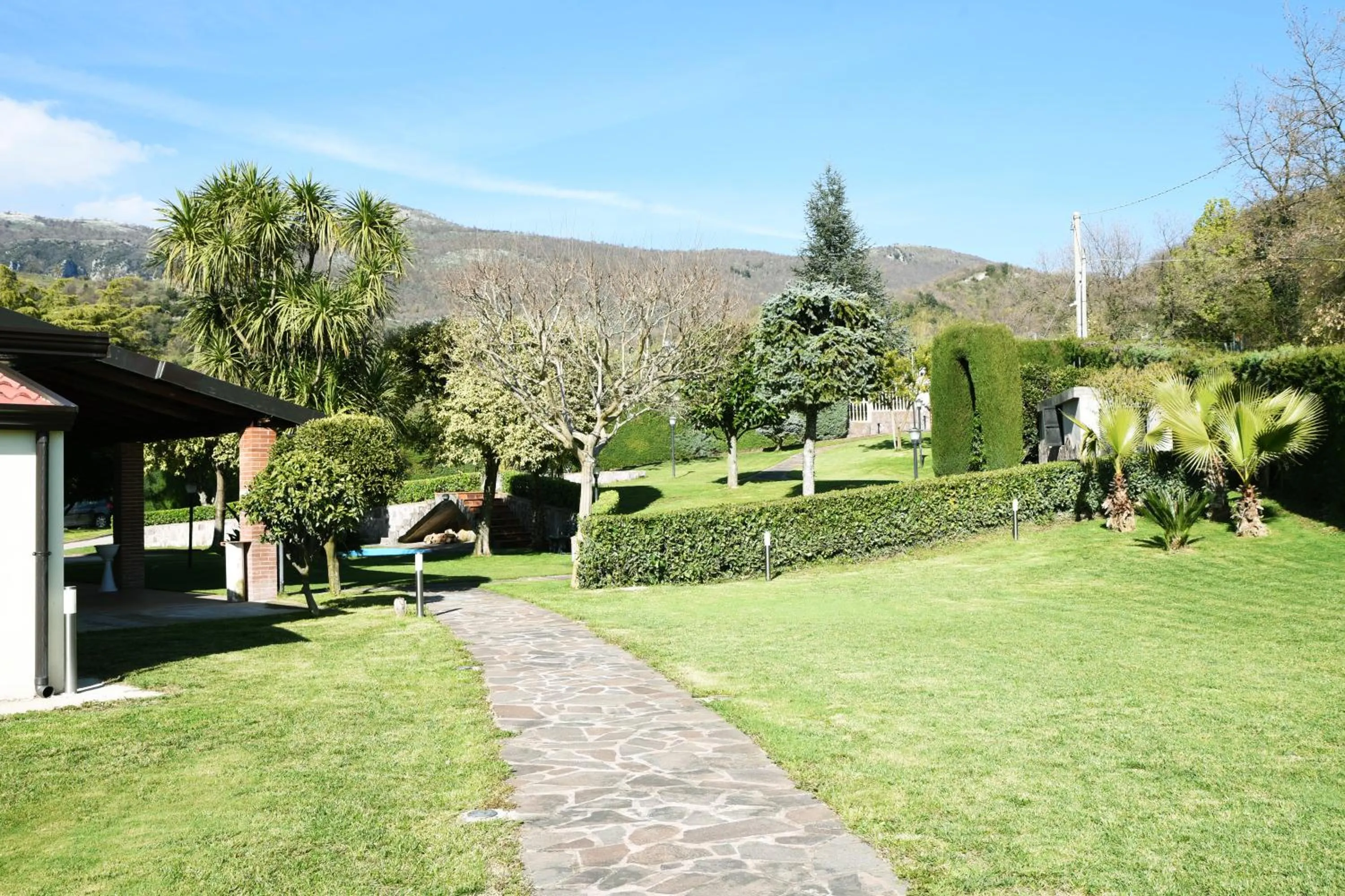 Garden view in B&B sentiero romantico