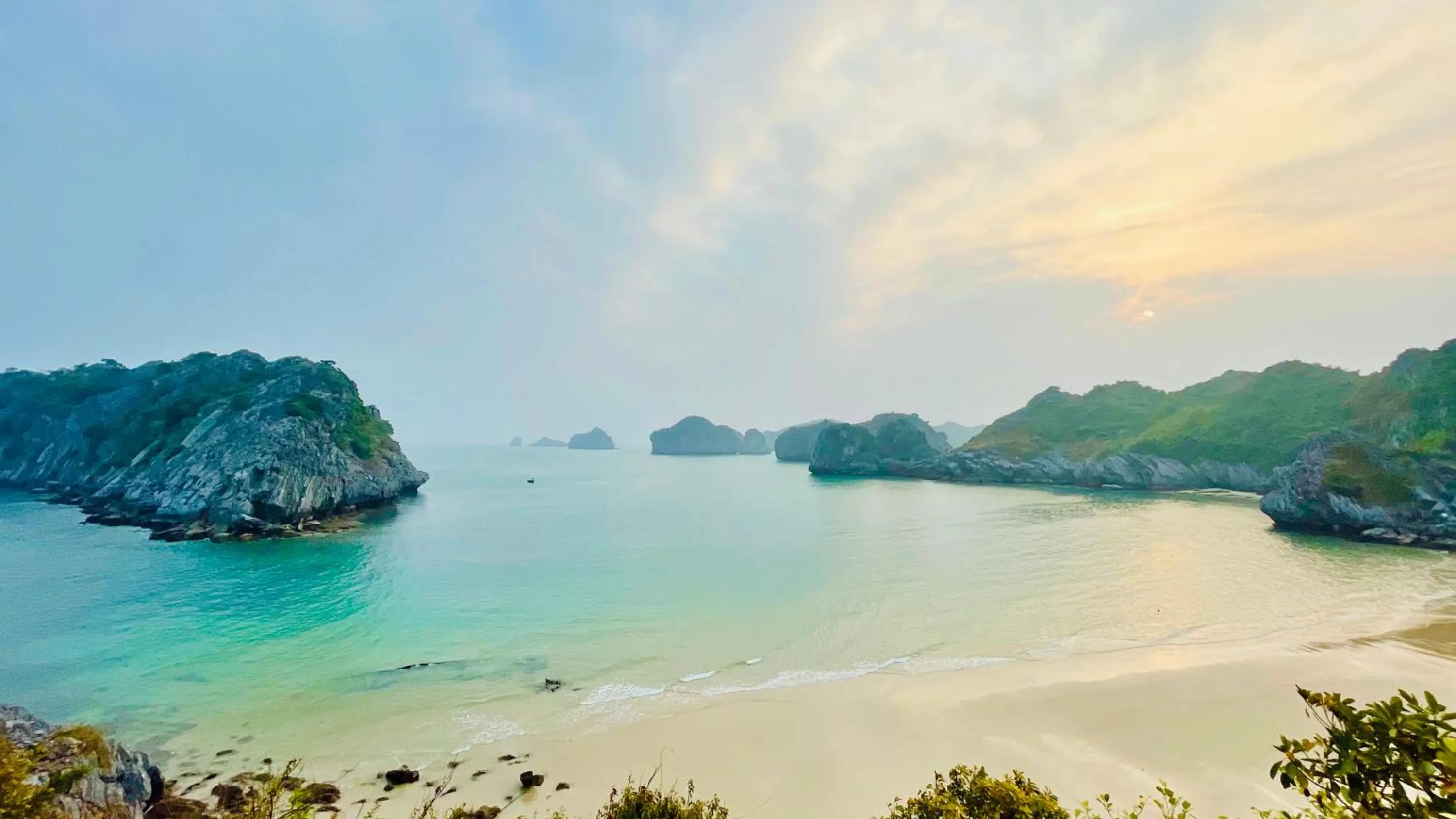 Beach in Sea Pearl Cat Ba Hotel