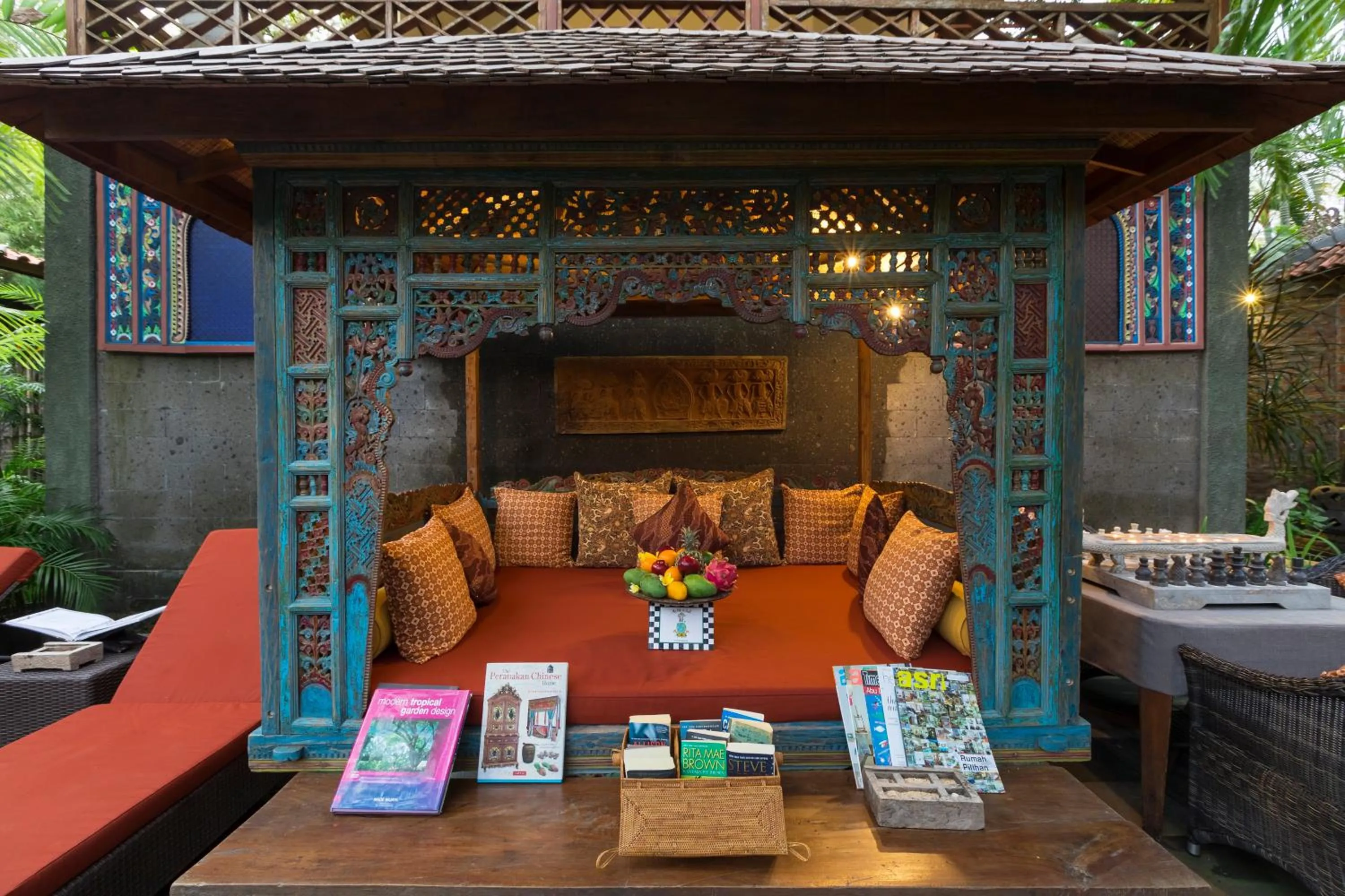 Patio in Villa Kampung Kecil Boutique Hotel