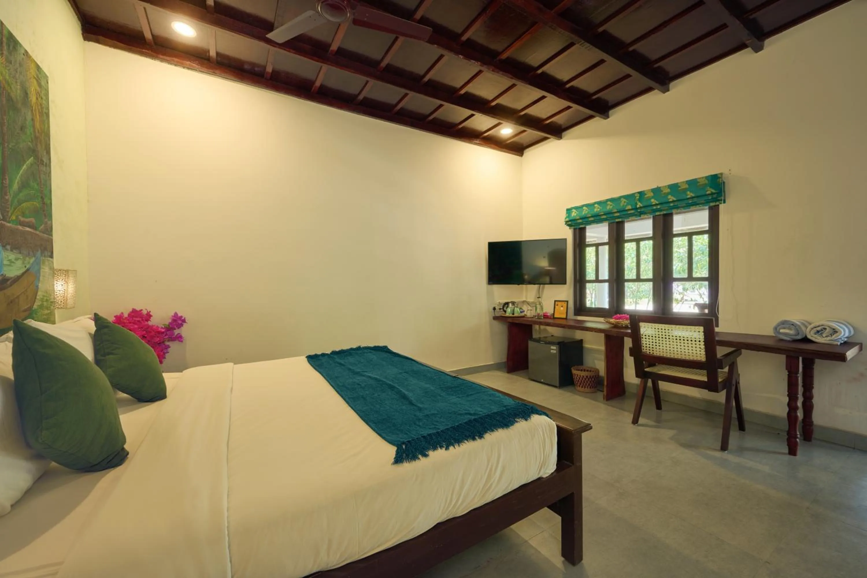 Bedroom, Bed in Seclude Kerala, Marari Sands