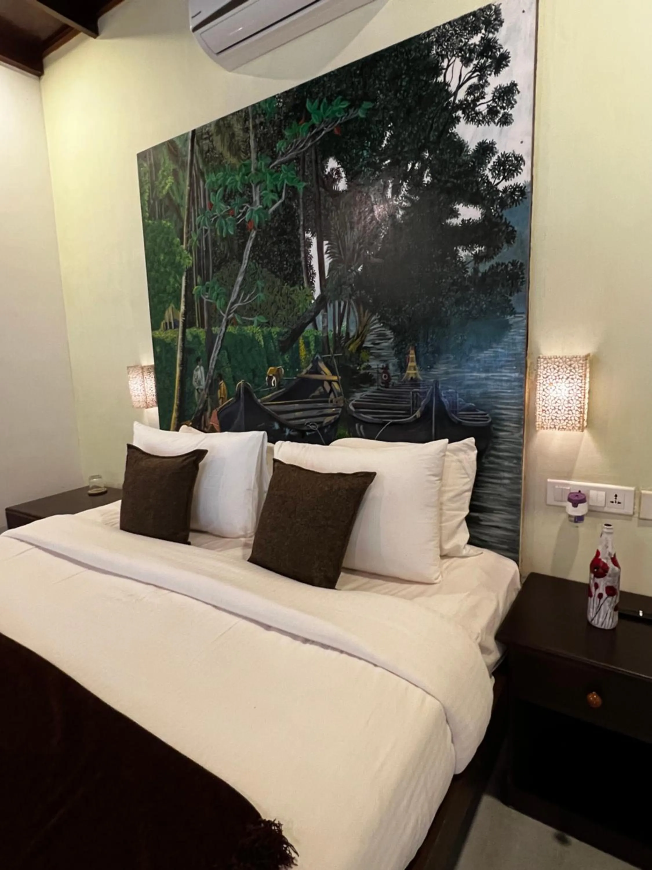 Bedroom, Bed in Seclude Kerala, Marari Sands