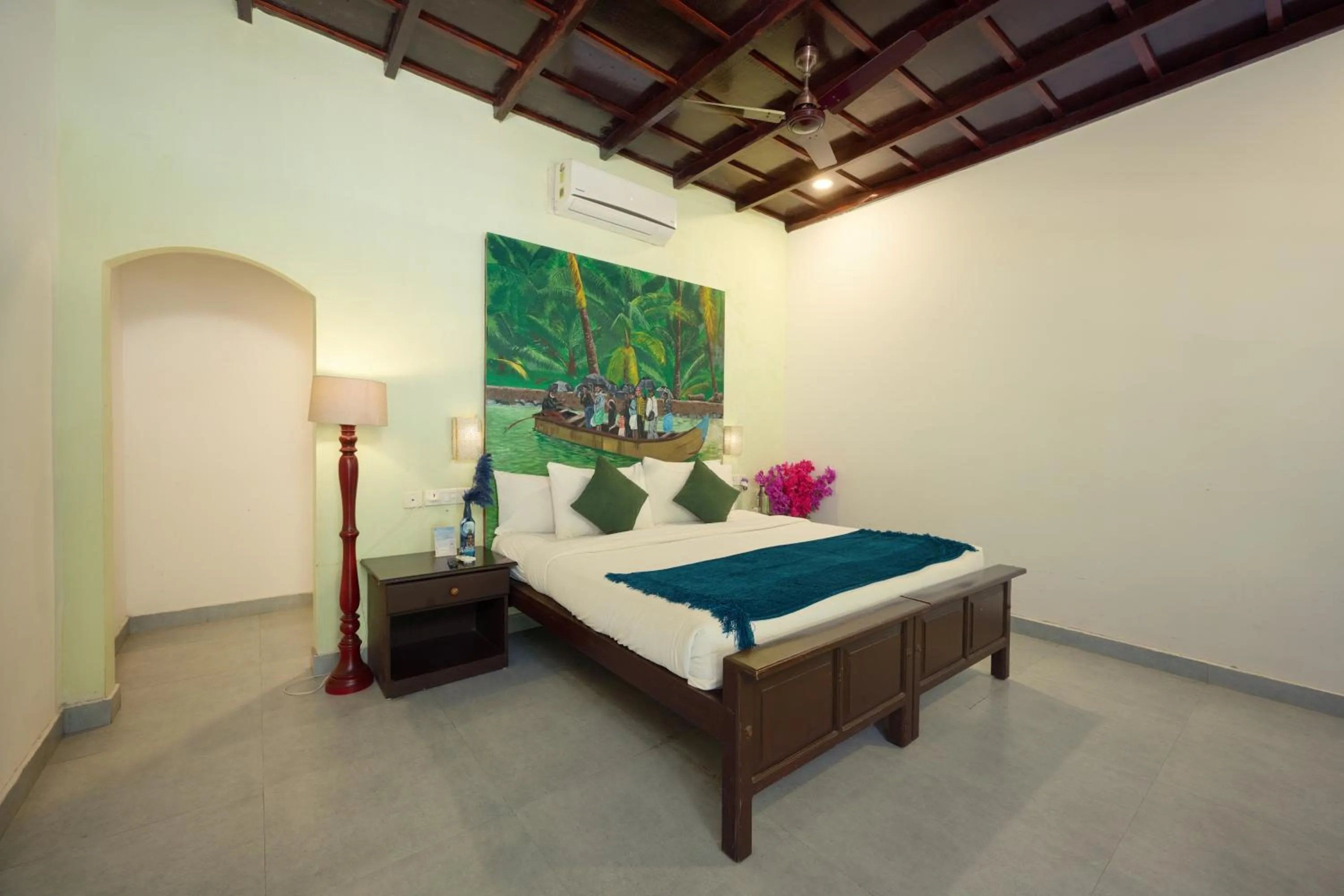 Bedroom, Bed in Seclude Kerala, Marari Sands