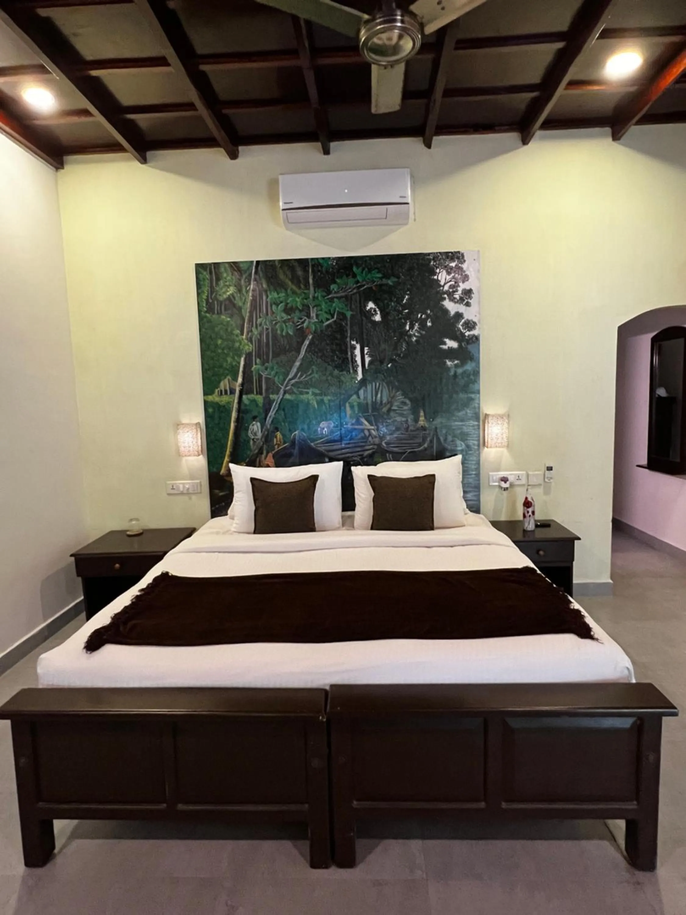 Bedroom, Bed in Seclude Kerala, Marari Sands