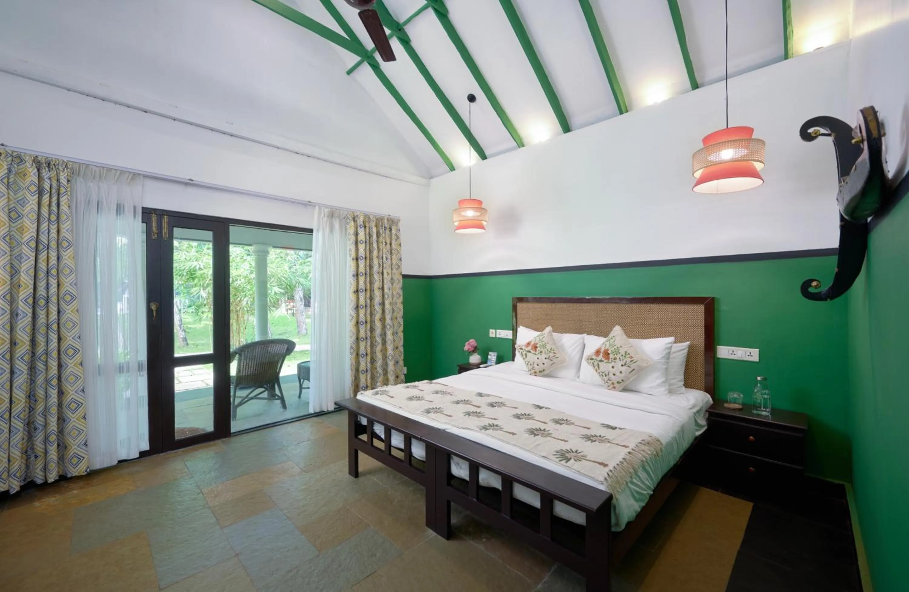 Bedroom, Bed in Seclude Kerala, Marari Sands