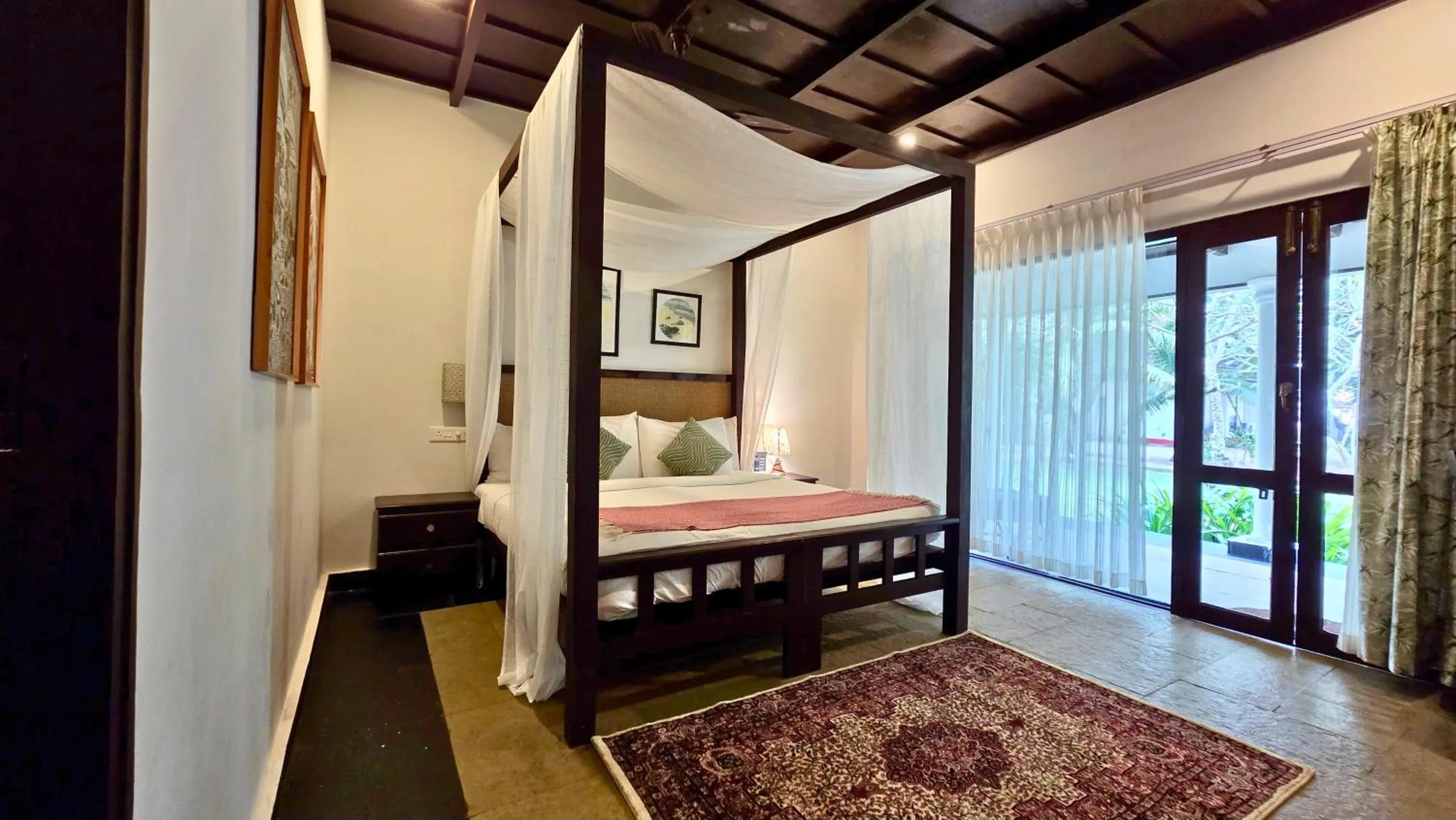 Bed in Seclude Kerala, Marari Sands