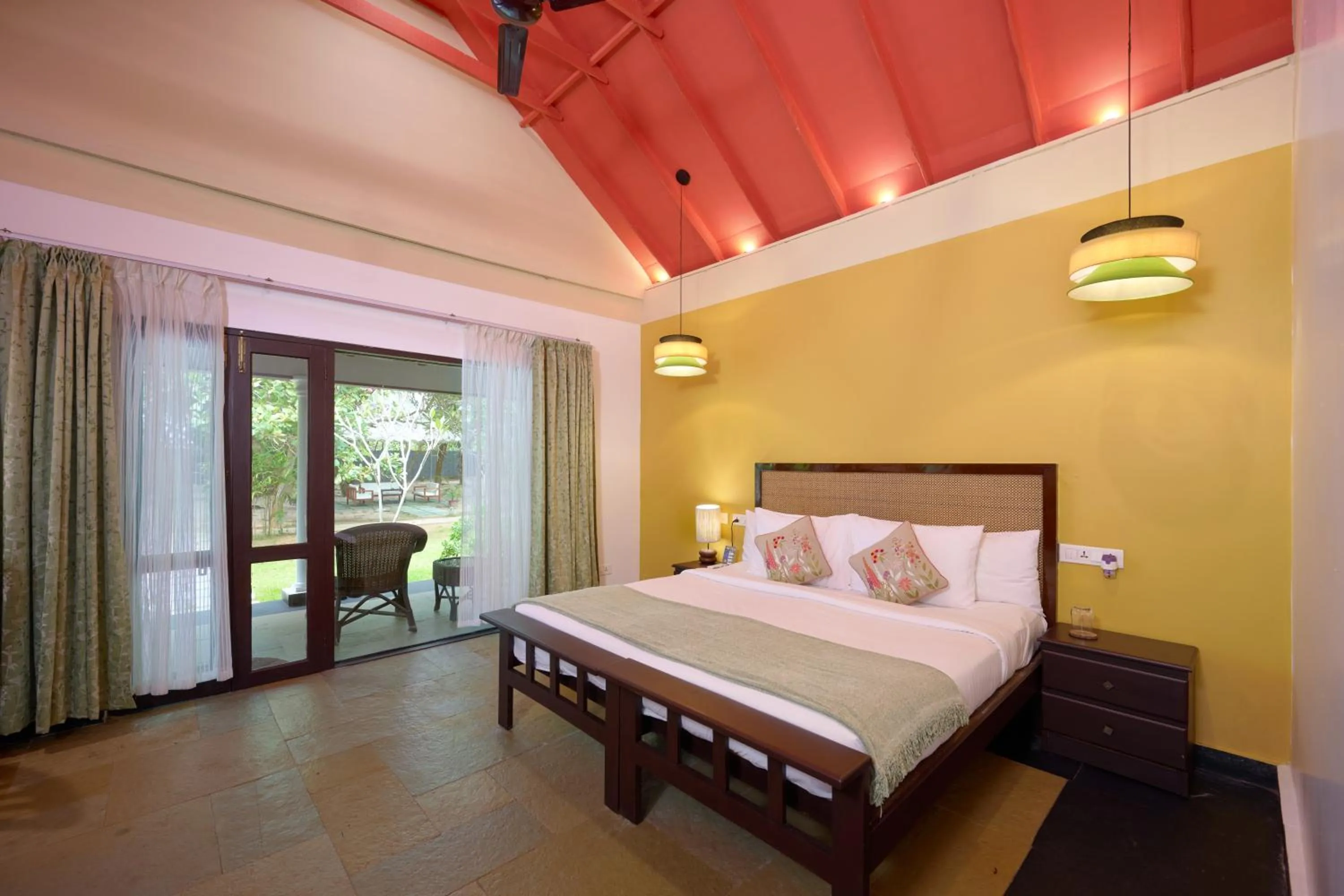 Bedroom, Bed in Seclude Kerala, Marari Sands