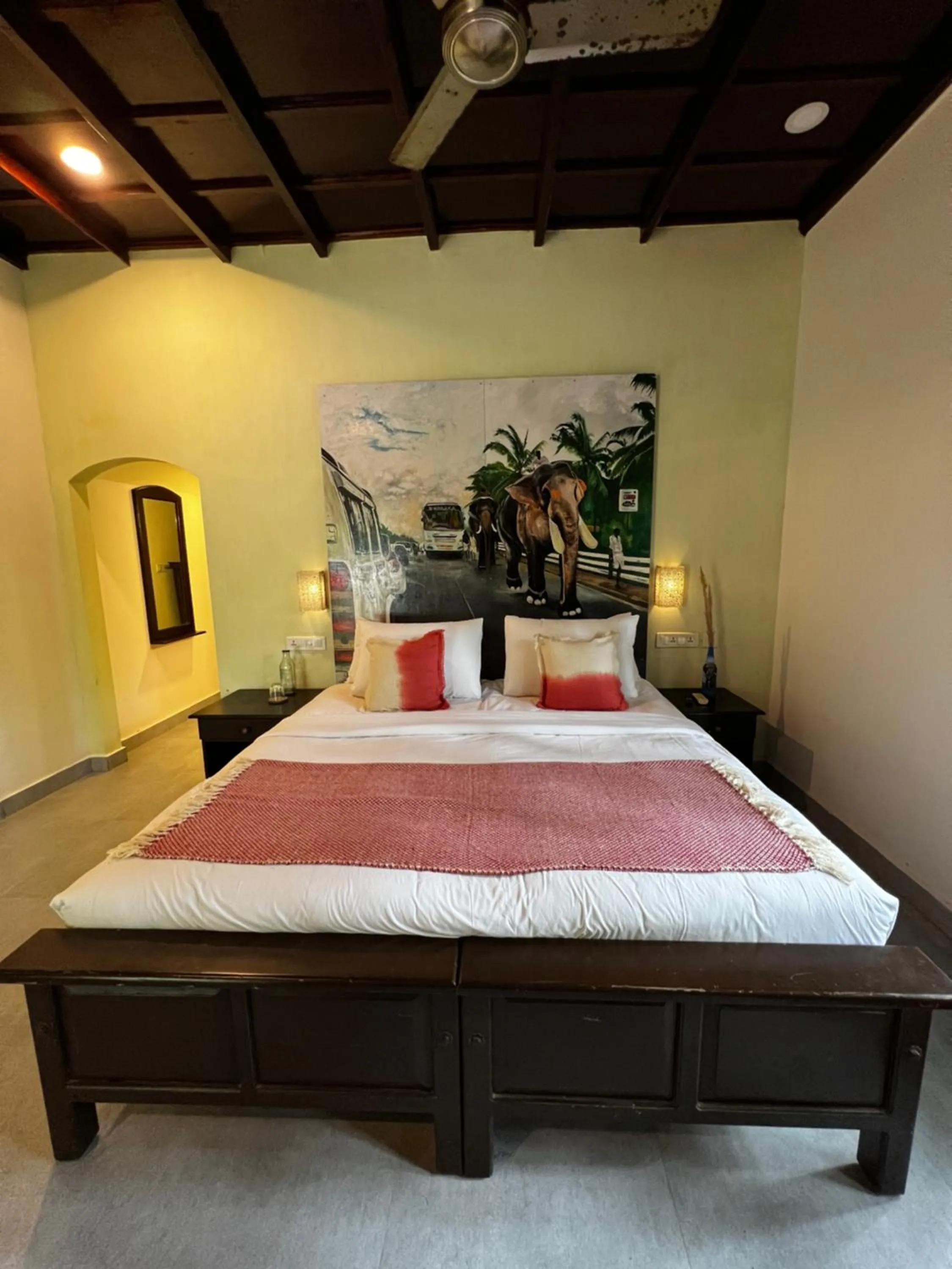 Photo of the whole room, Bed in Seclude Kerala, Marari Sands