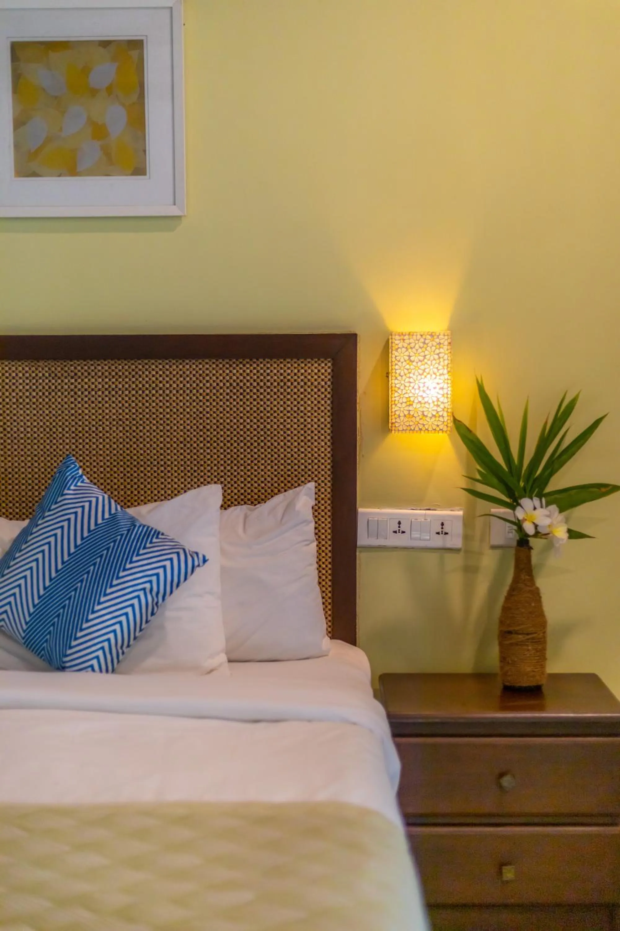 Bed in Seclude Kerala, Marari Sands