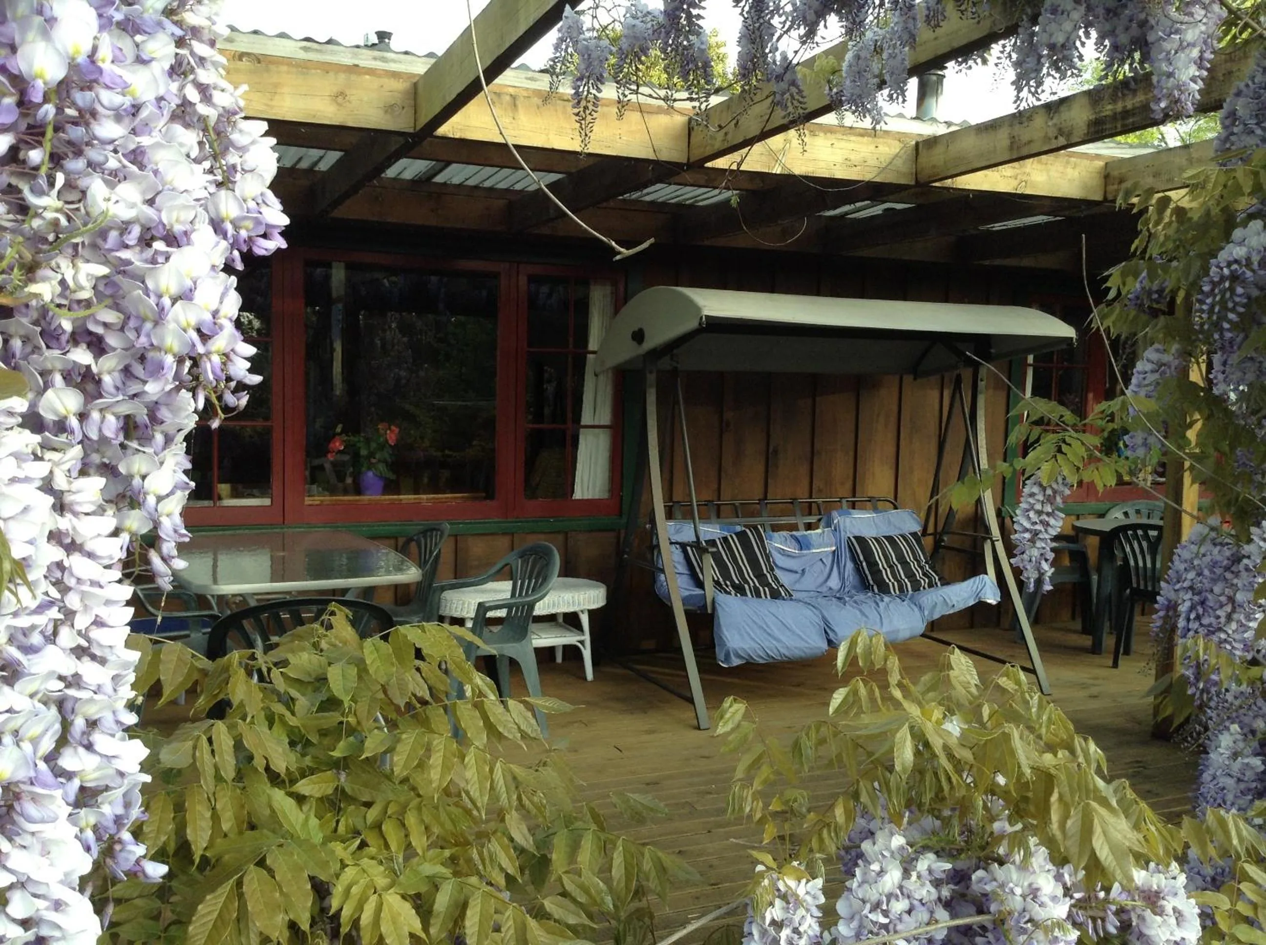 Patio in Relax a Lodge