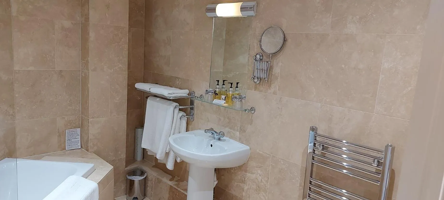 Bathroom in Rose in Vale Country House Hotel