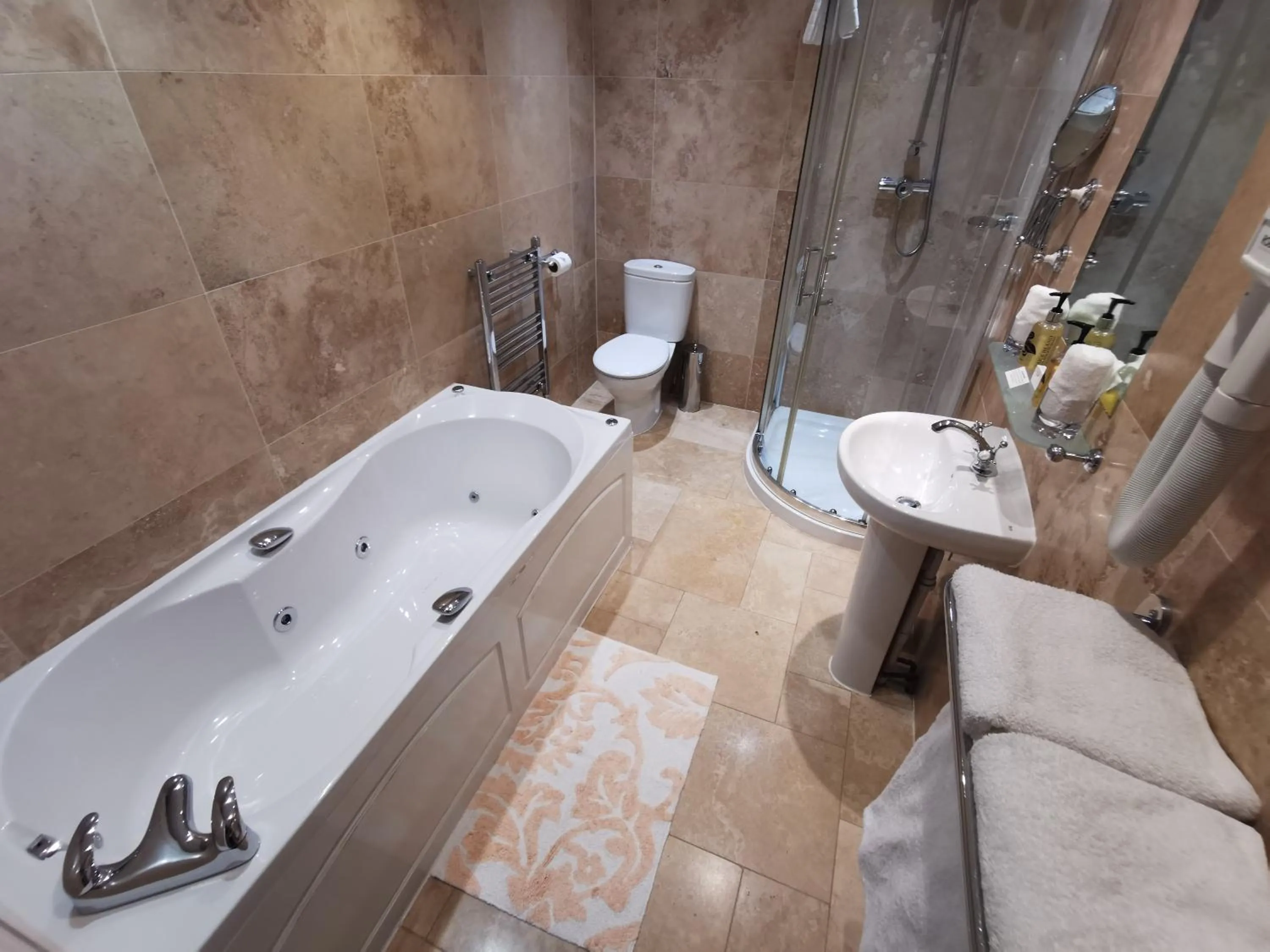 Bathroom in Rose in Vale Country House Hotel