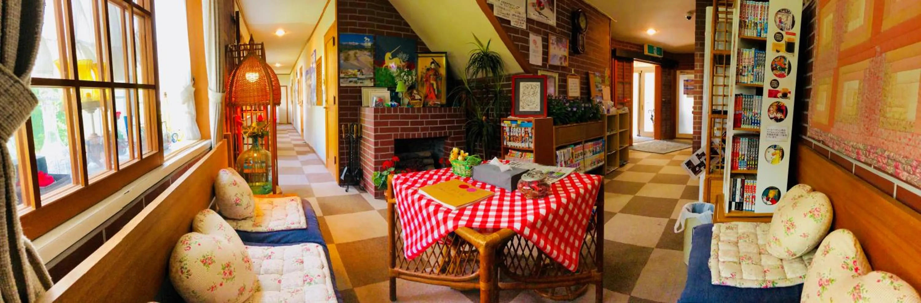 Lobby or reception in Villa Rengatei