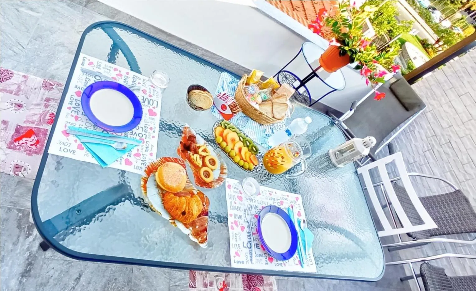 Balcony/Terrace in Bed & Breakfast My Home - Alassio