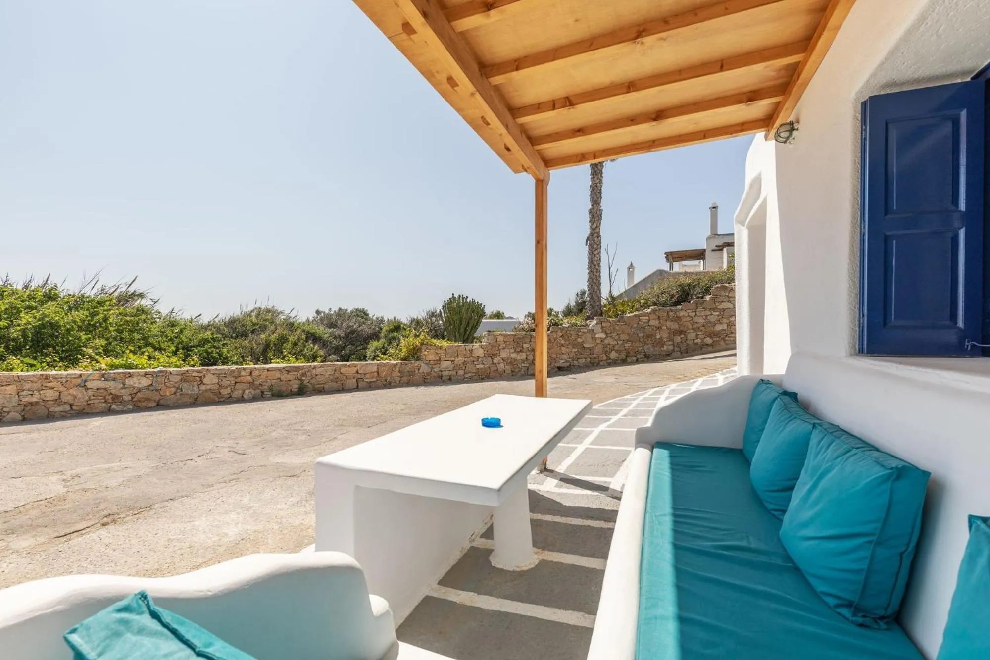 Patio in Mykonian Breeze