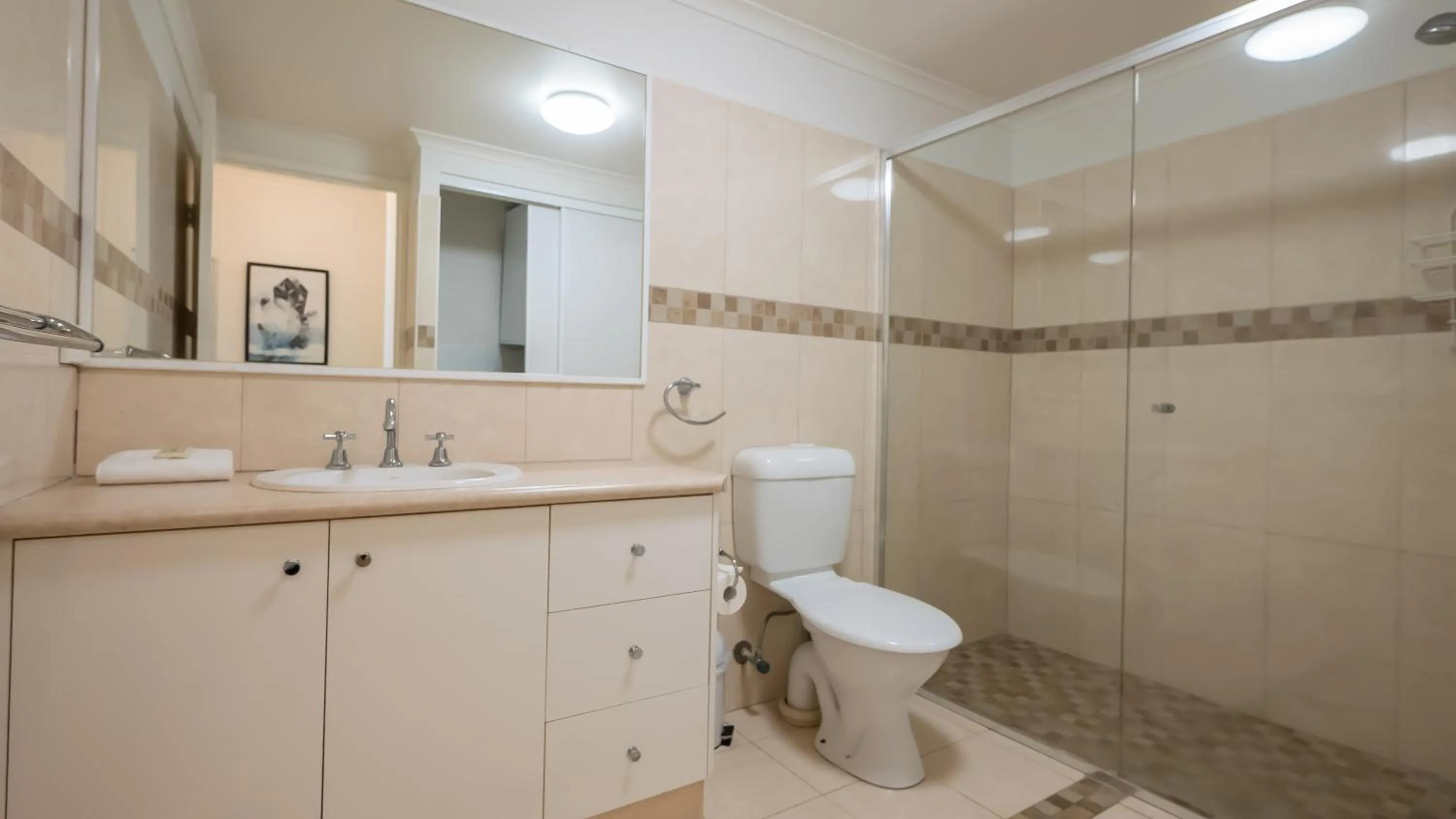 Bathroom in Sanctuary Lake Apartments
