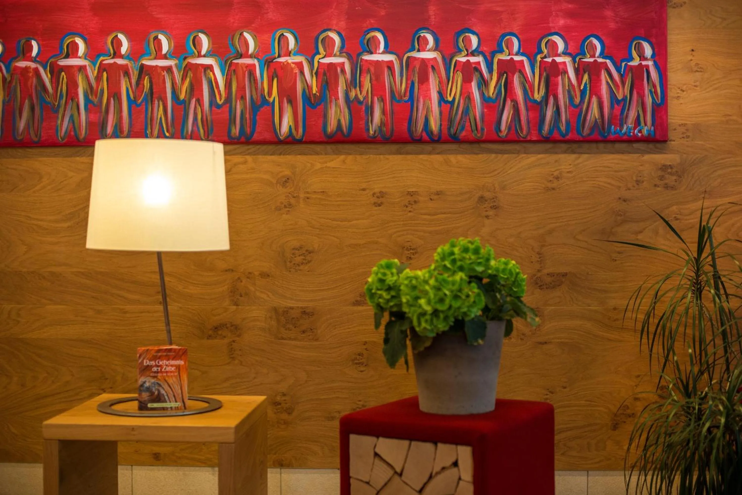 Decorative detail in Impuls Hotel Tirol