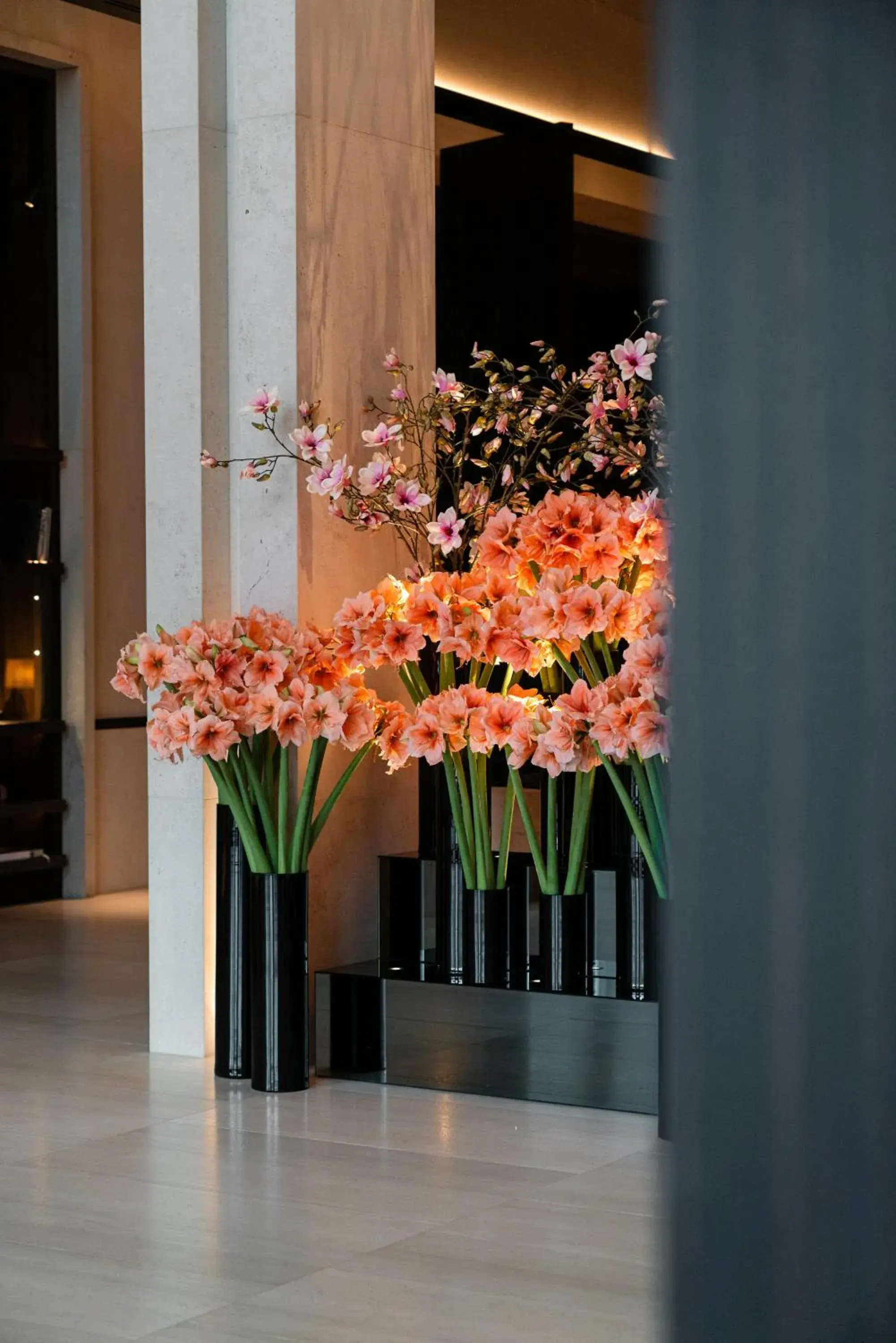 Property building in La Réserve Resort Property building in La Réserve Resort