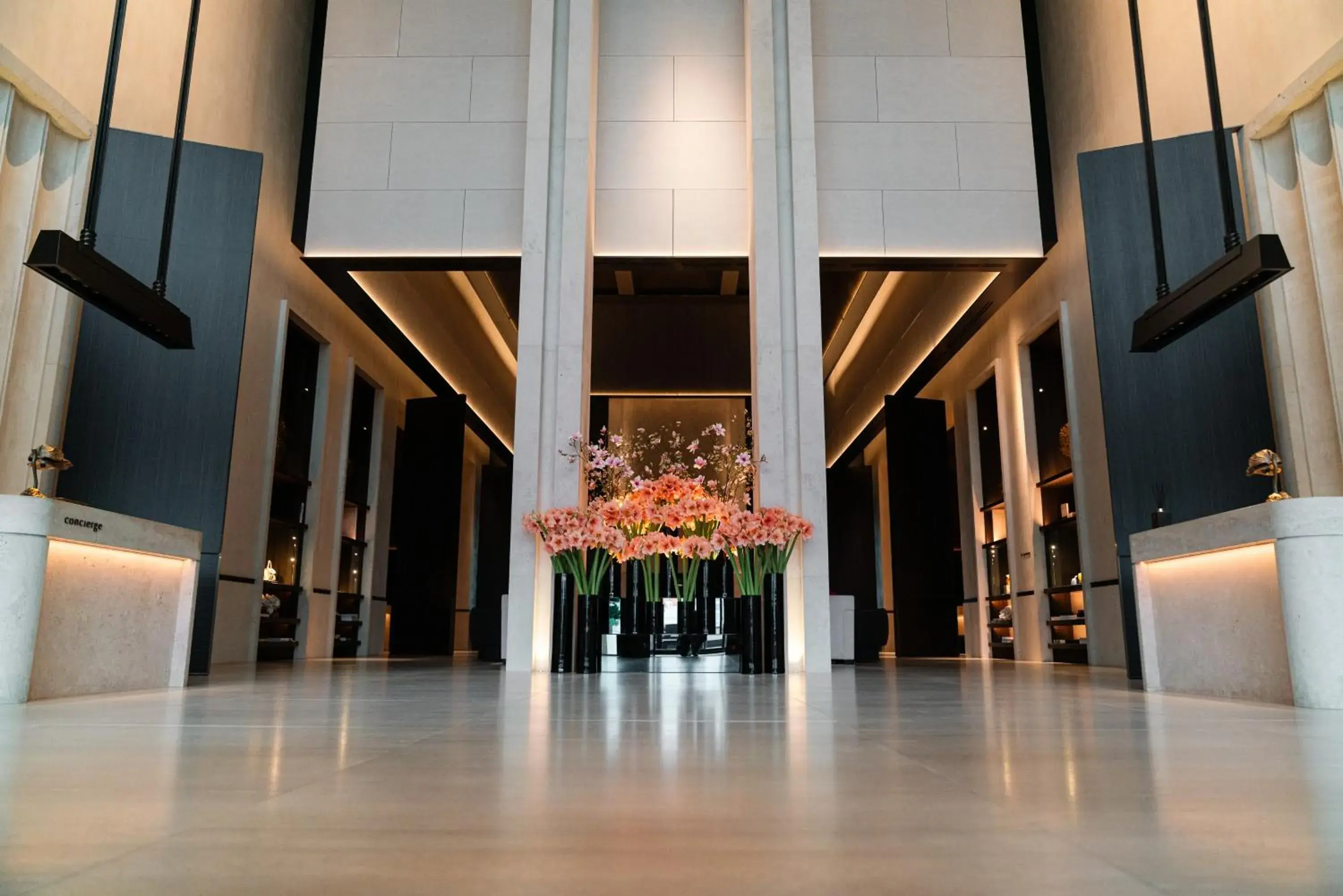 Property building in La Réserve Resort Property building in La Réserve Resort