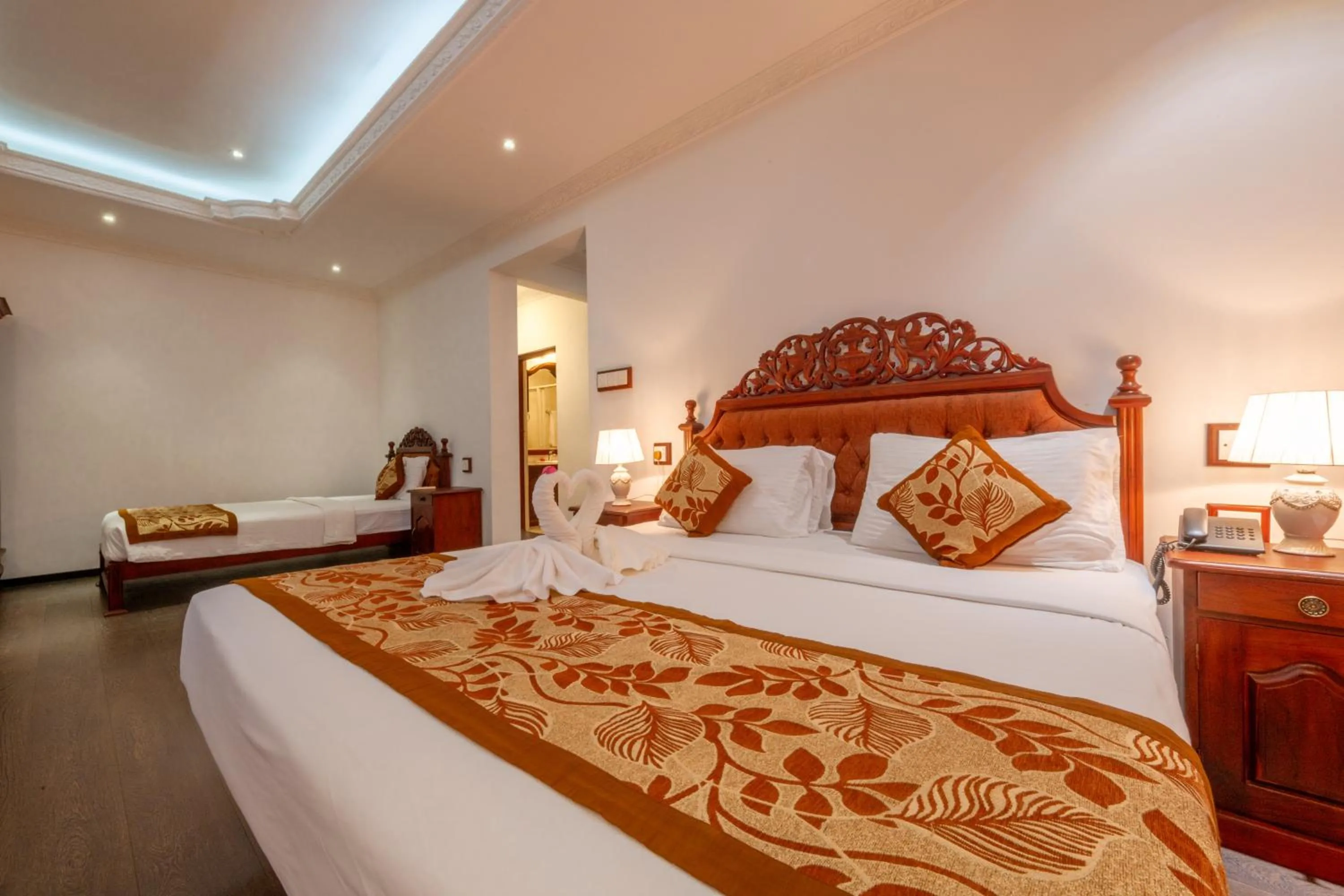 Bed in Centauria Lake Resort