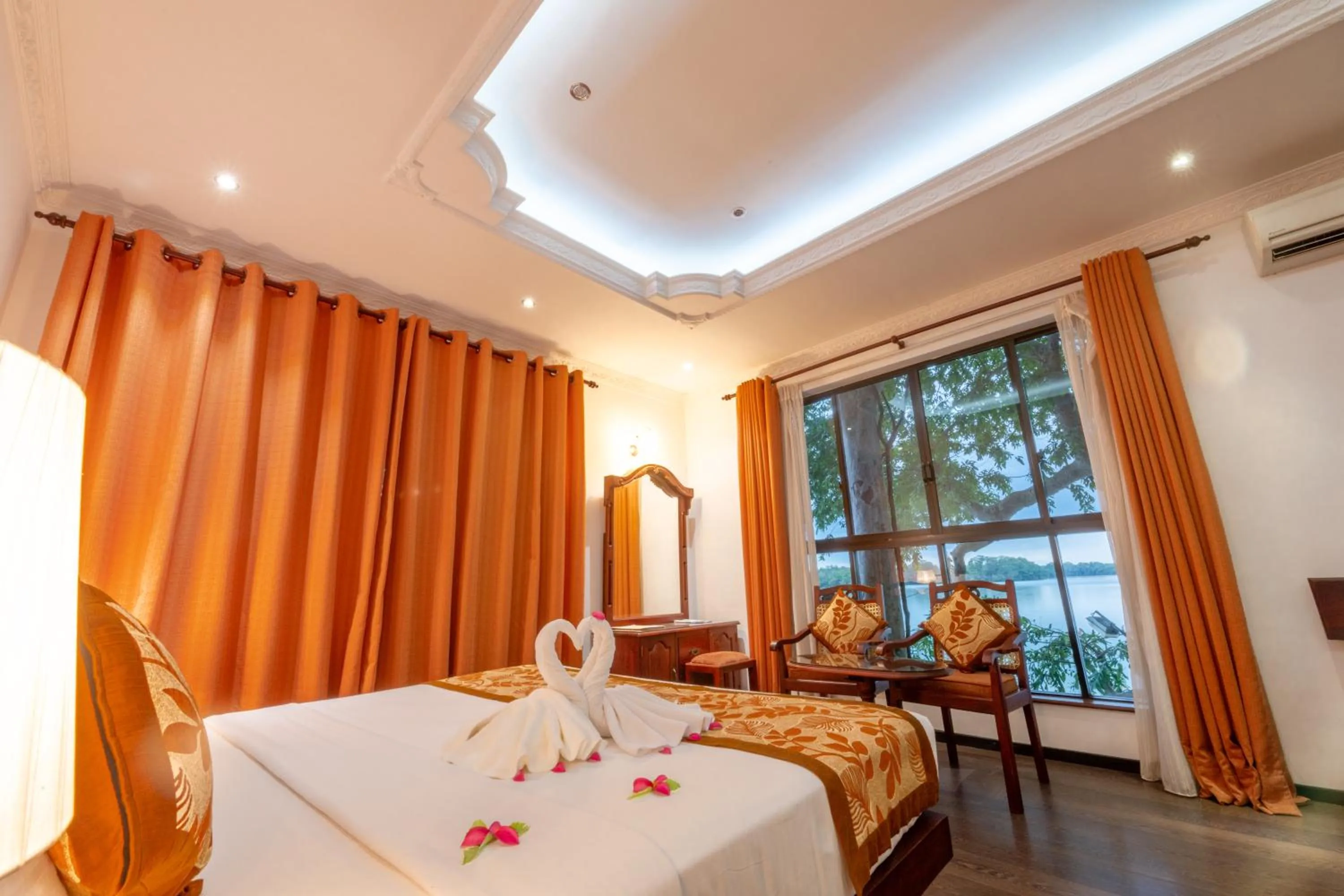 Bed in Centauria Lake Resort