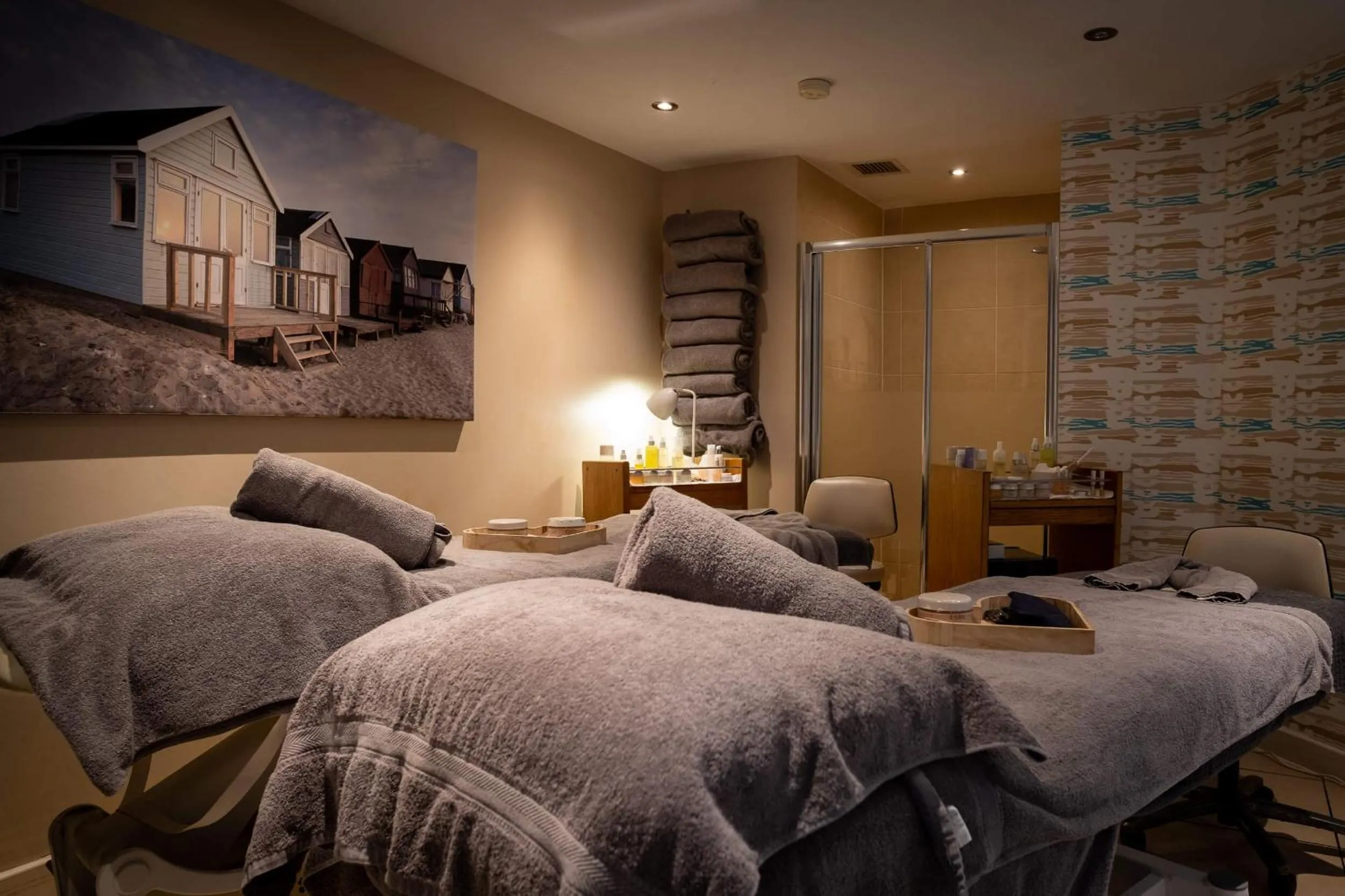 Bed in Captain's Club Hotel & Spa