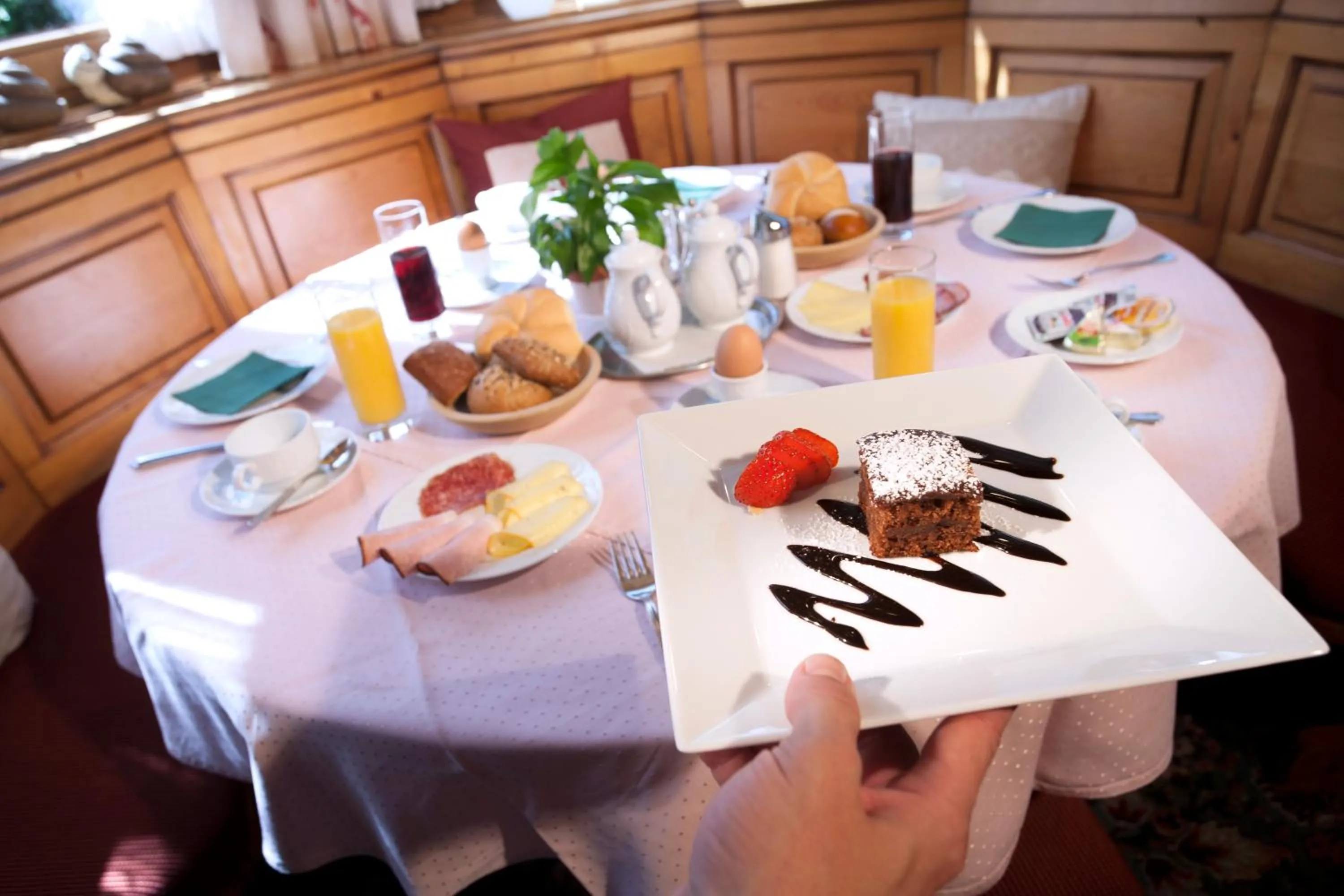 Food close-up in Hotel Margit