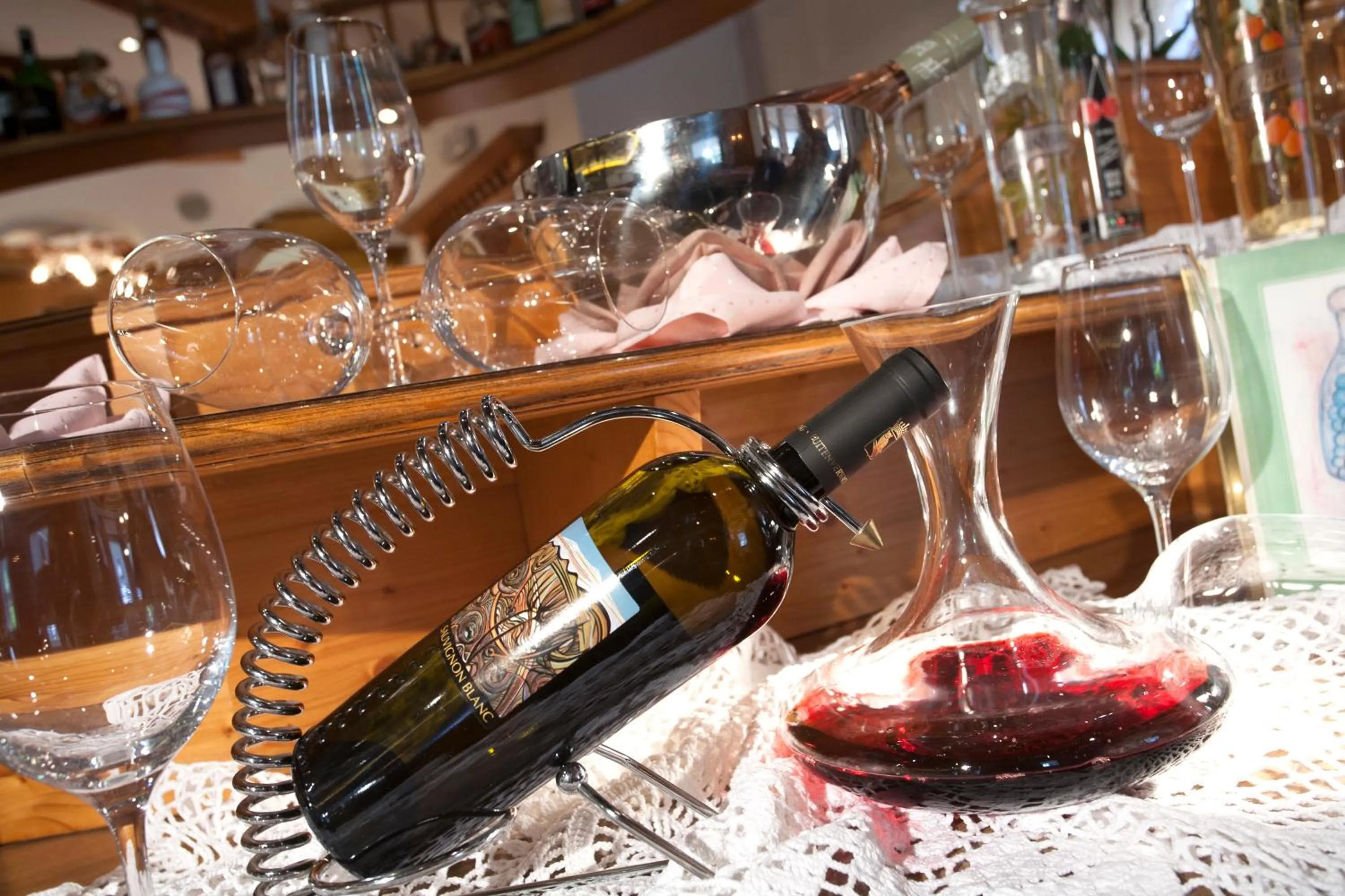 Alcoholic drinks in Hotel Margit