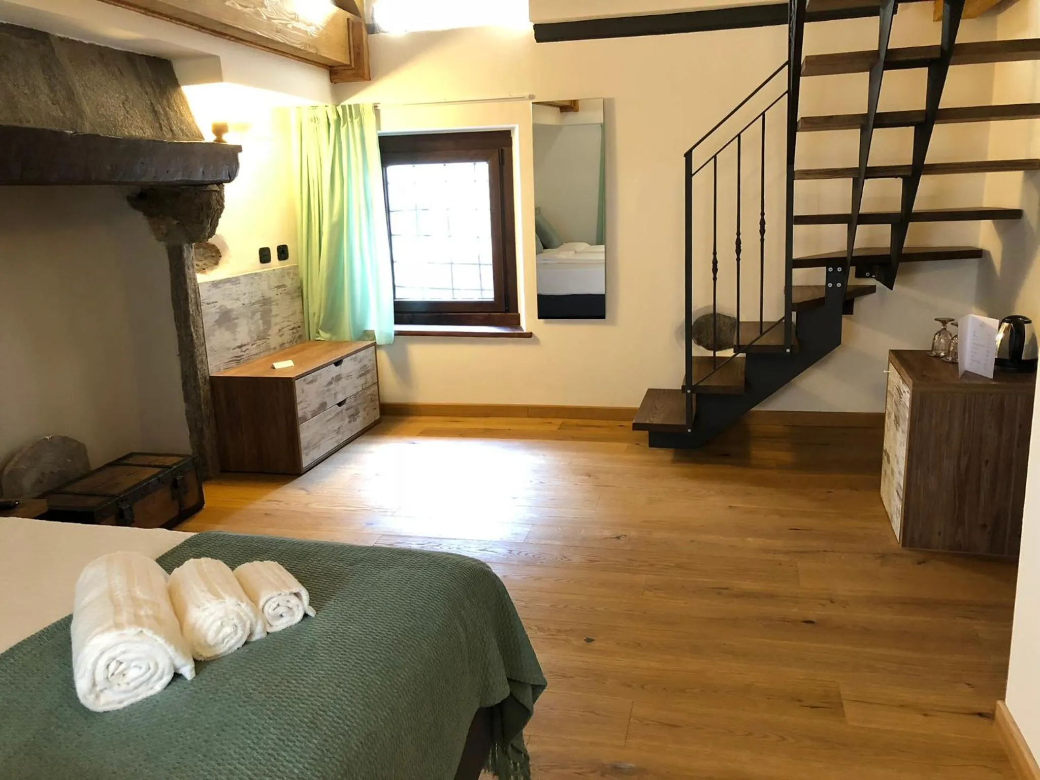 Bedroom, Bed in NicoMat Rooms