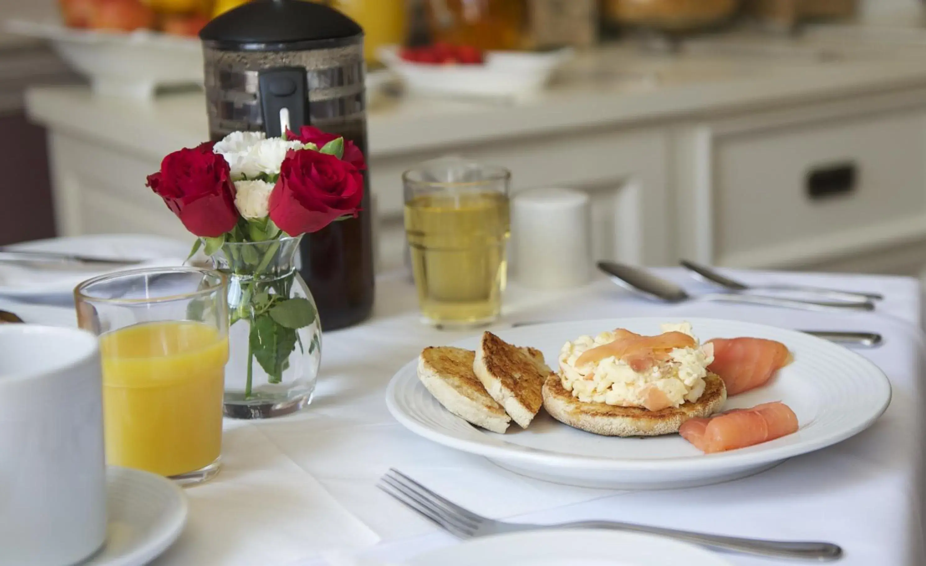 Food close-up in Jessop House Food close-up in Jessop House