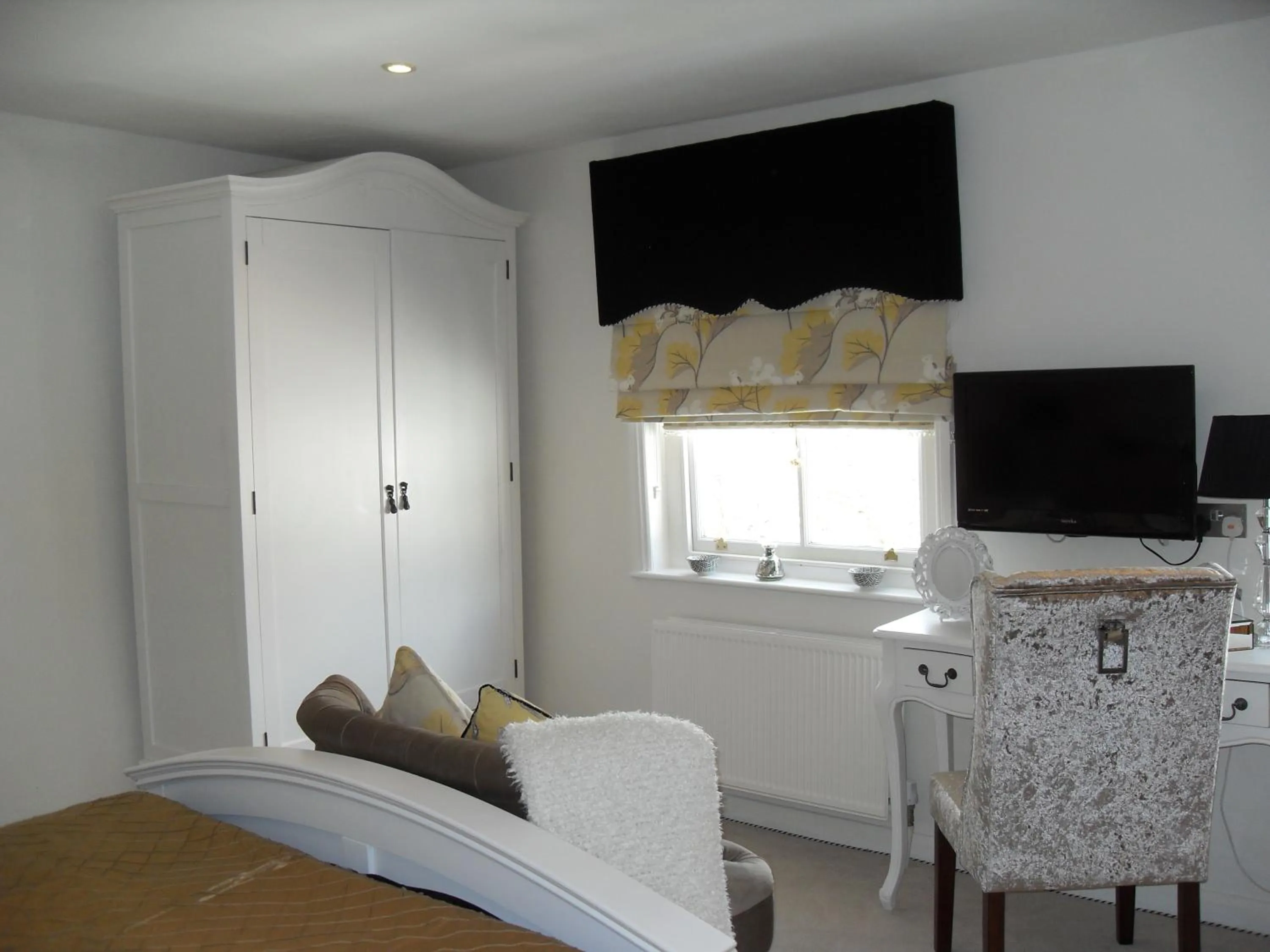 Decorative detail, Bed in Jessop House