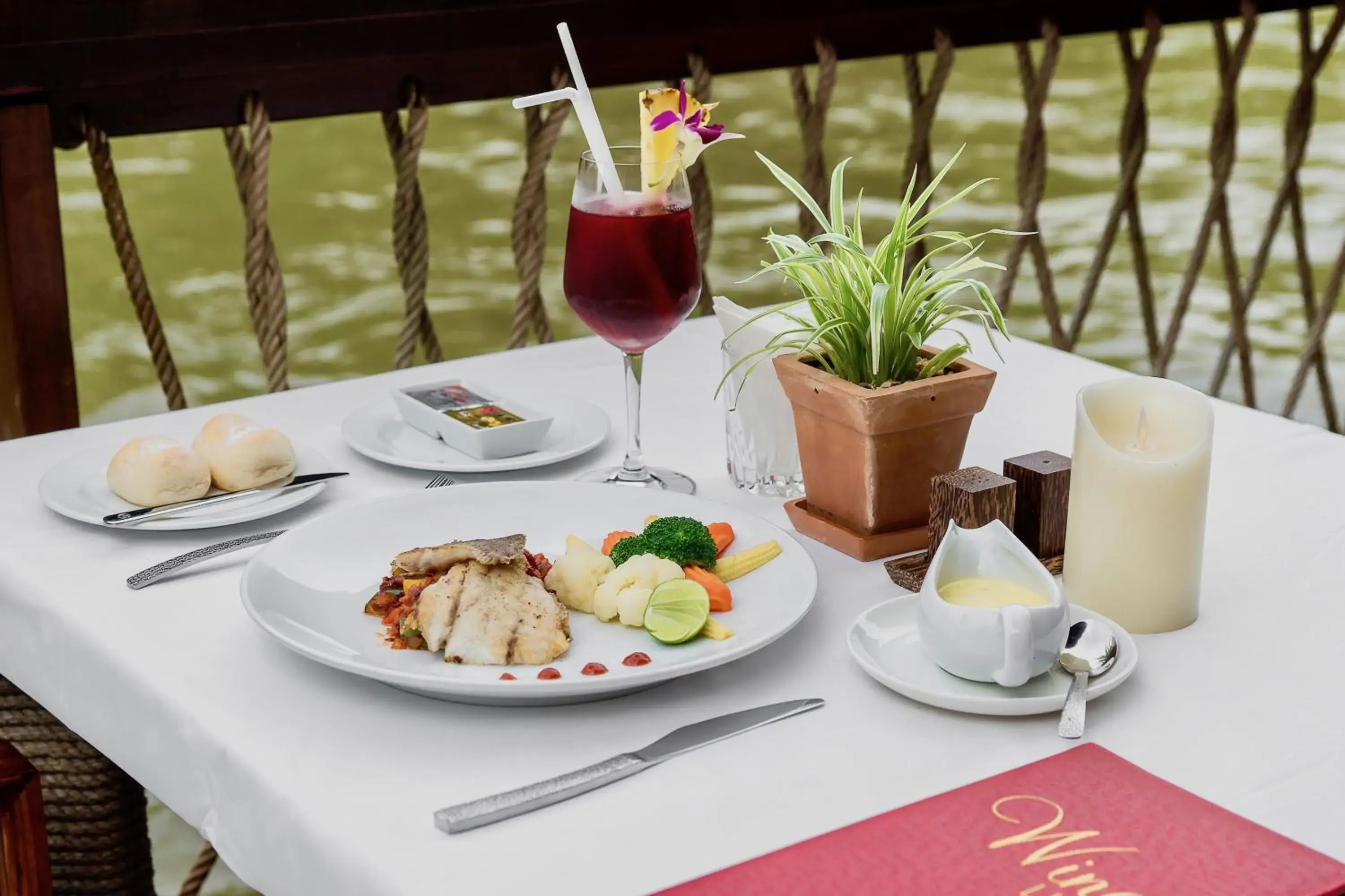 Food in The Float House River Kwai Food in The Float House River Kwai