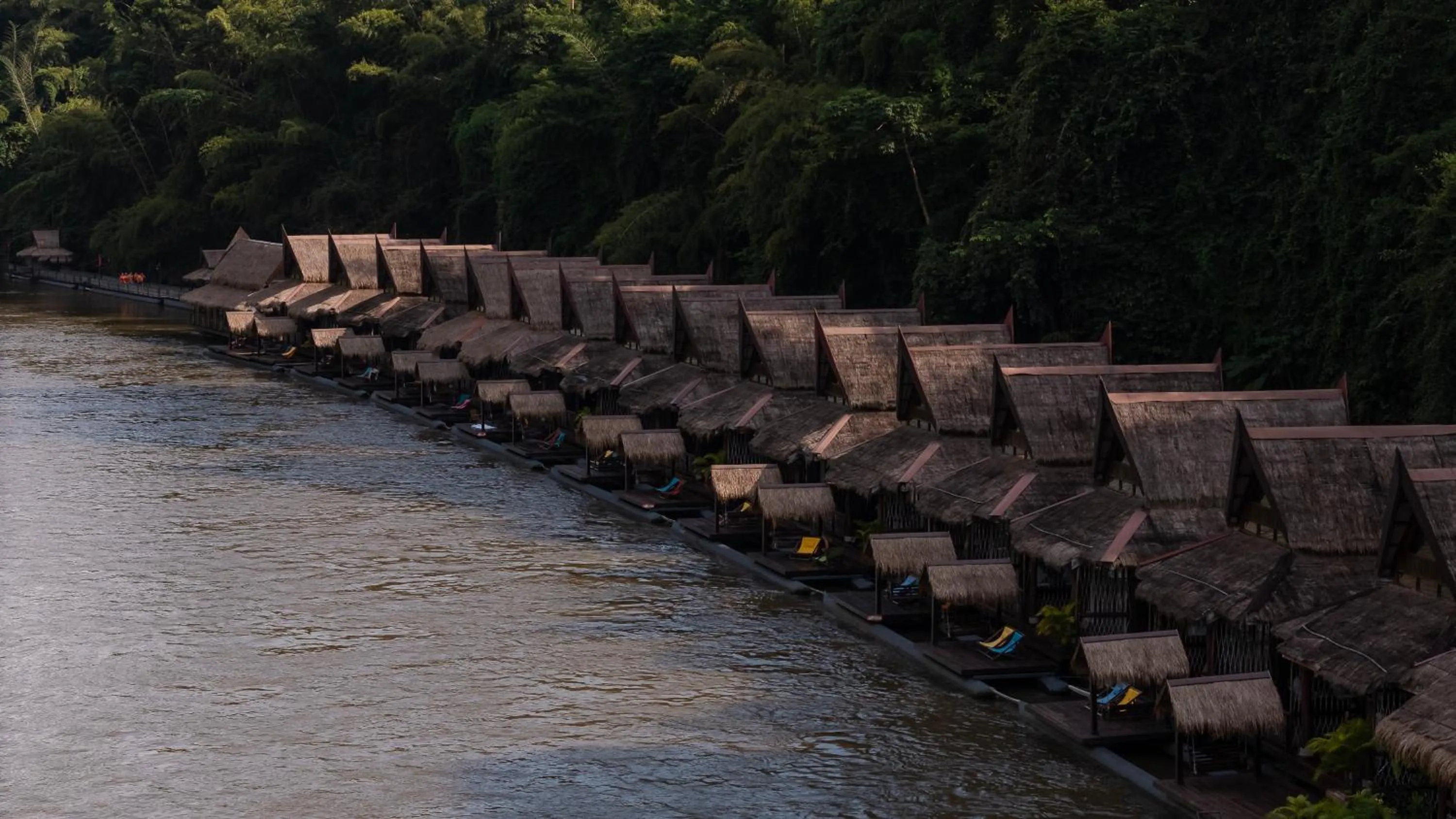 Natural landscape in The Float House River Kwai