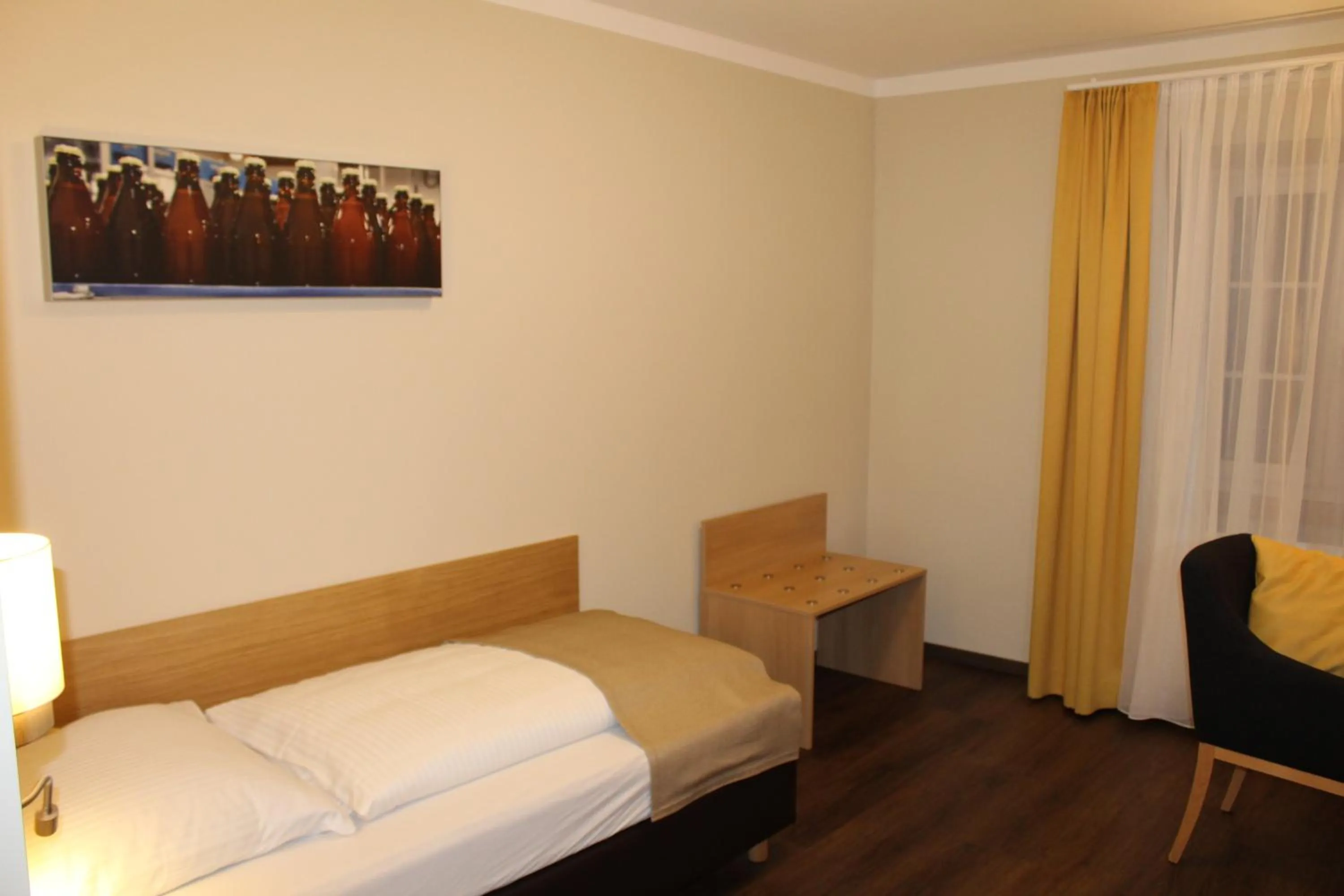 Bed in Hotel Brauereigasthof Amberger