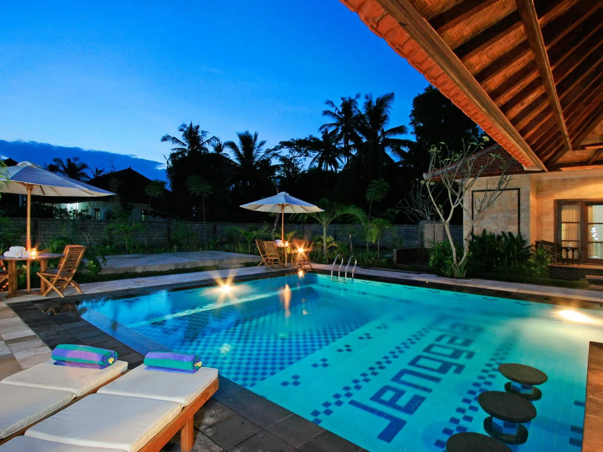 Swimming pool in Pondok Jenggala