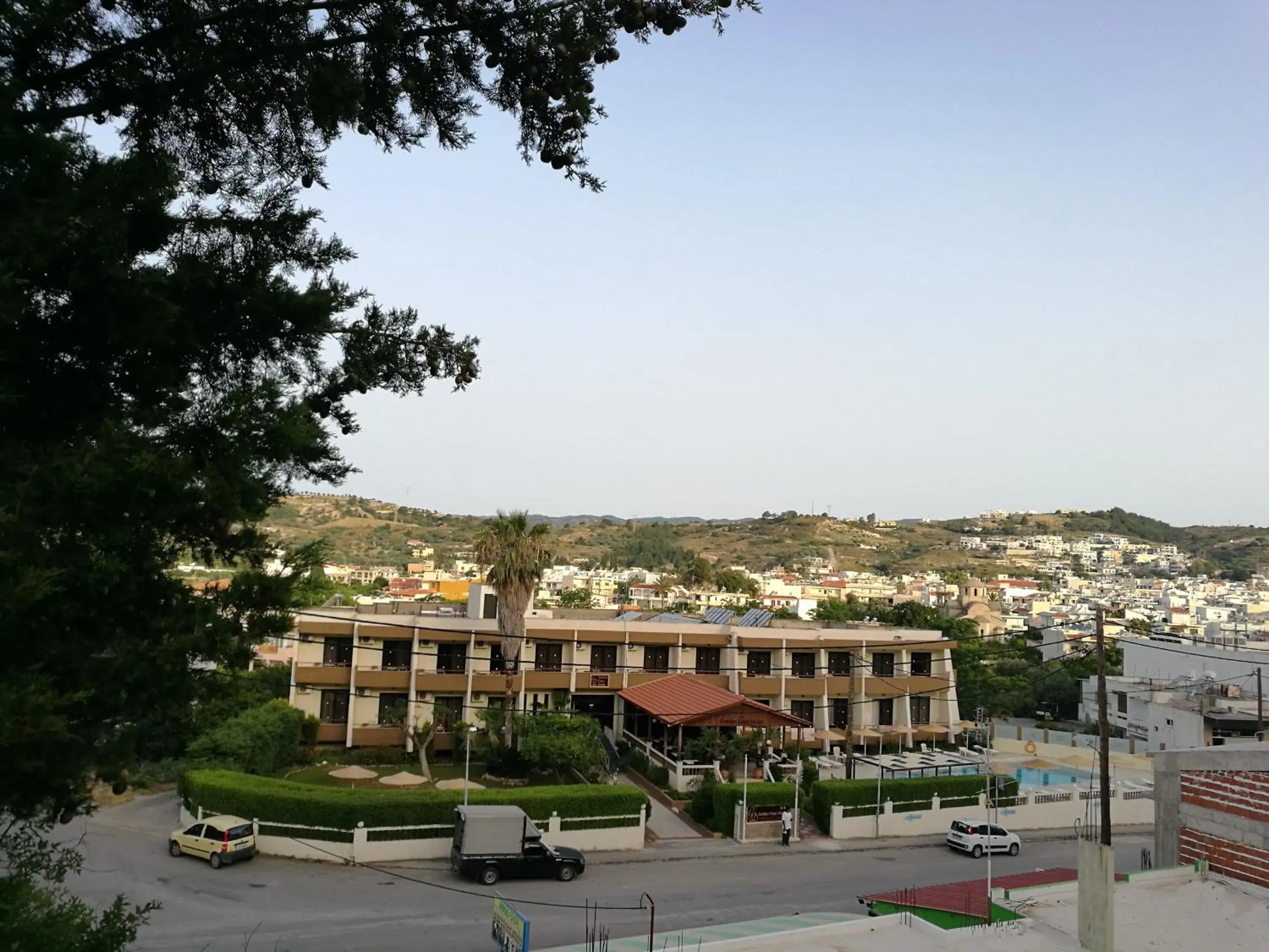 Bird's eye view in Golden days Bird's eye view in Golden days