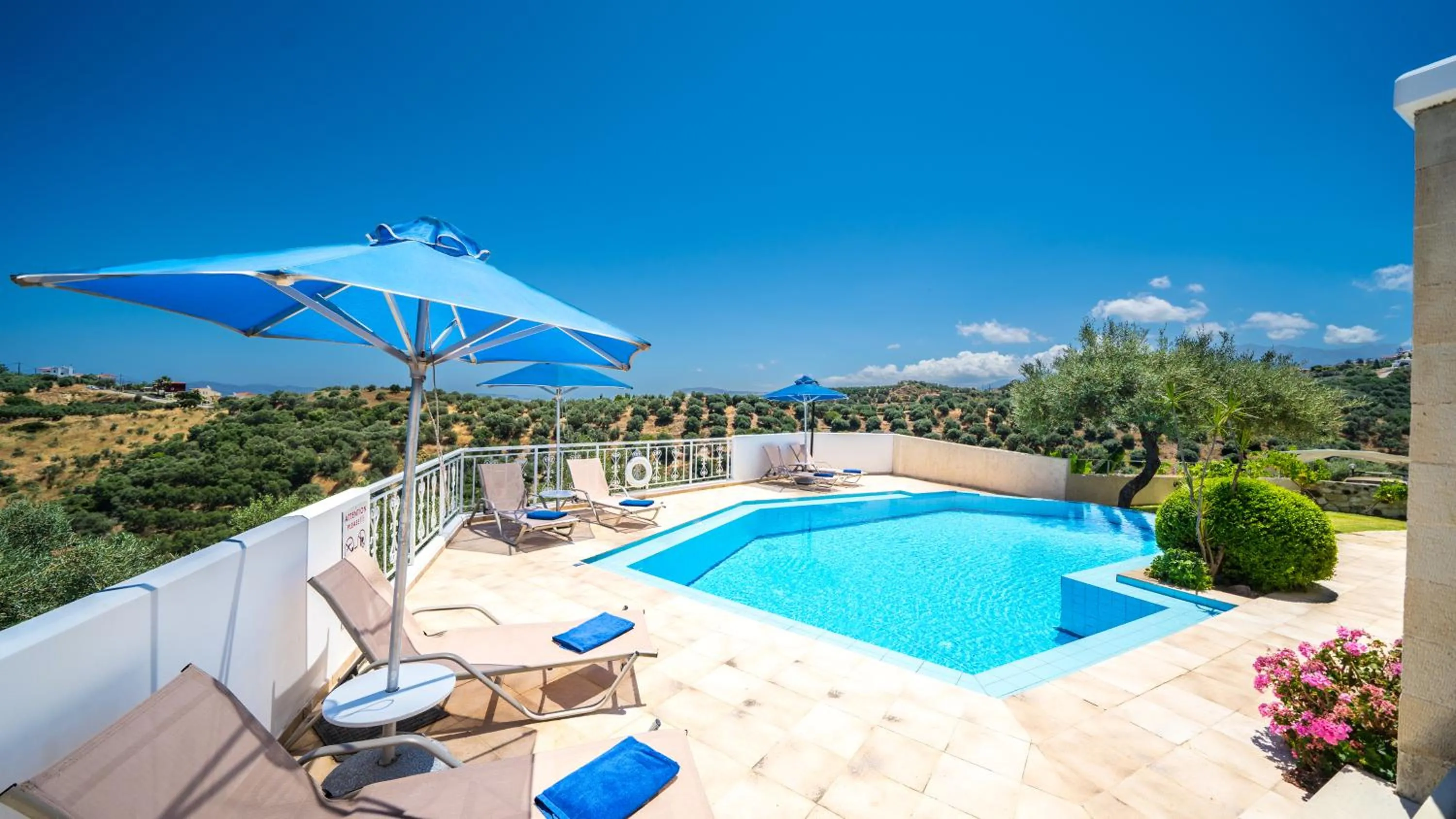 Pool view in Ilios Village