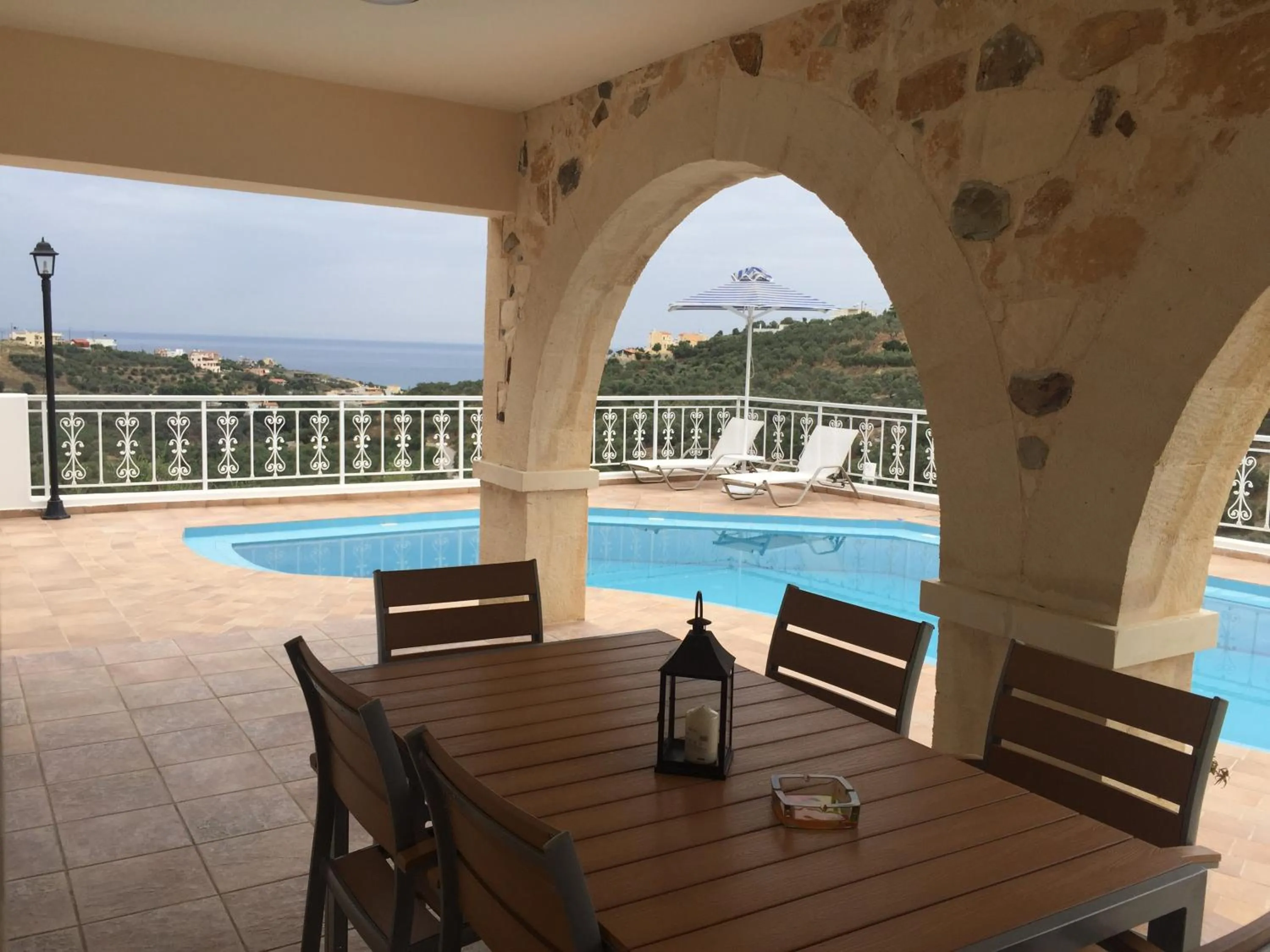 Patio in Ilios Village