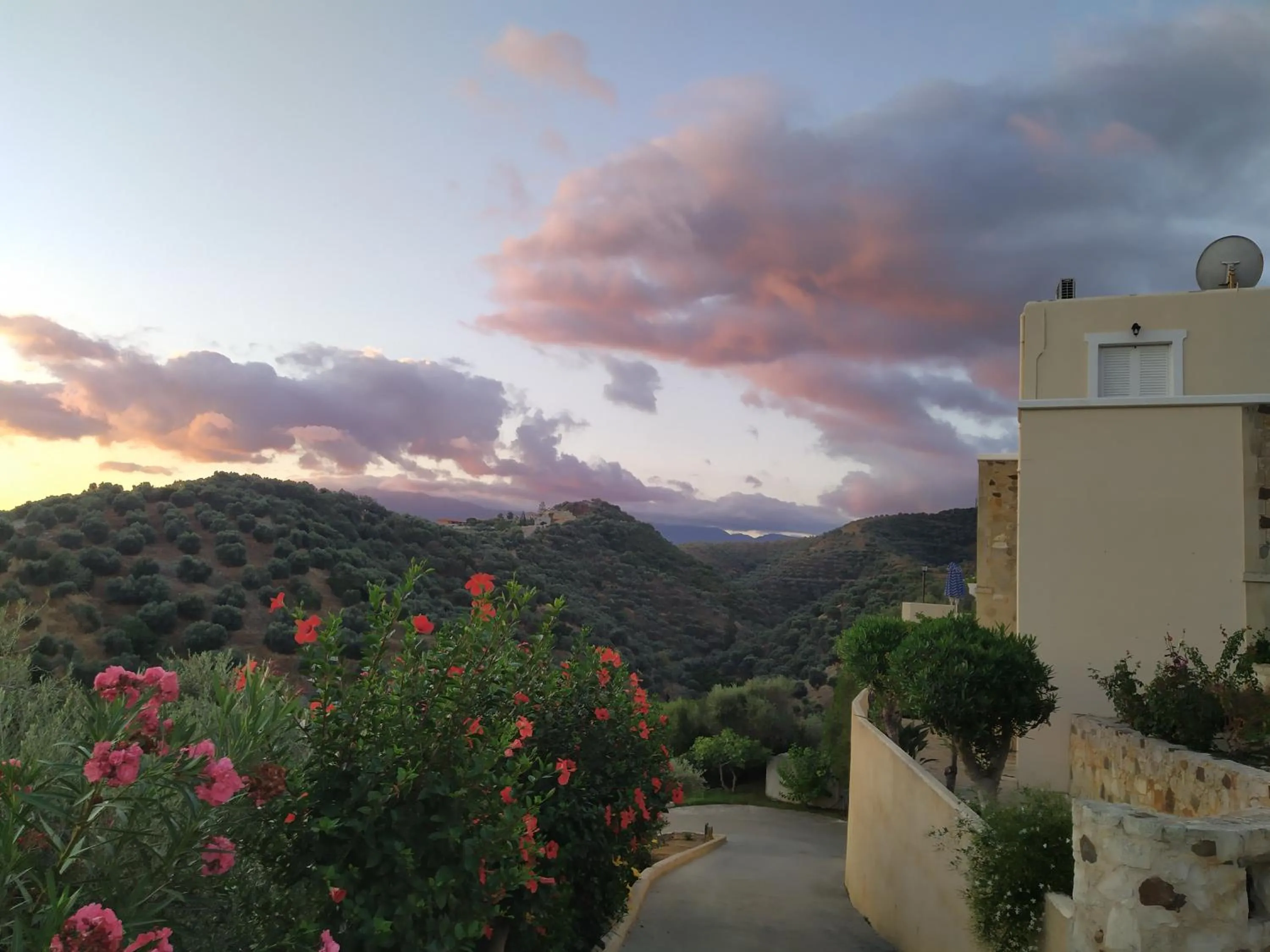 Natural landscape in Ilios Village