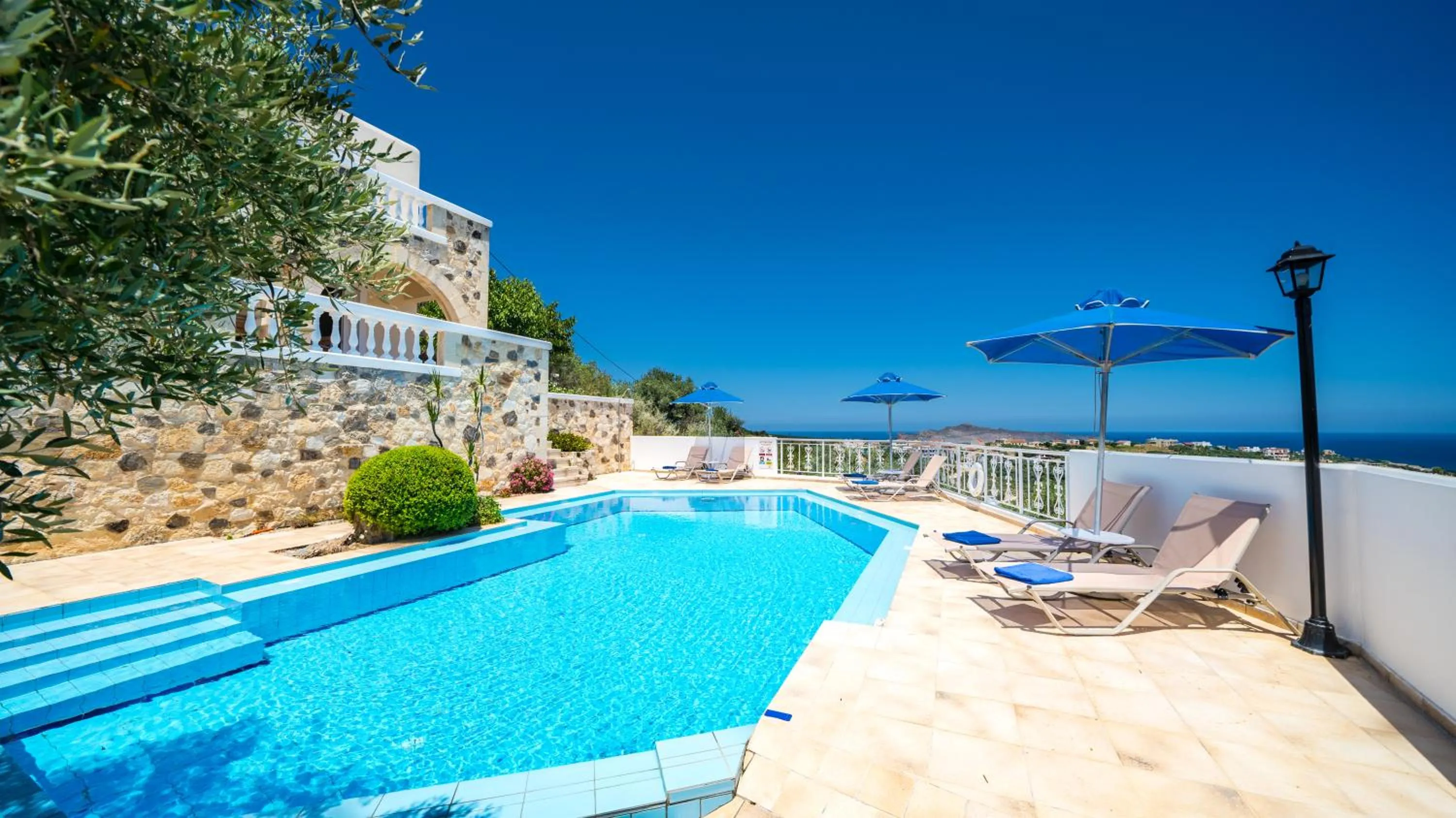 Pool view in Ilios Village