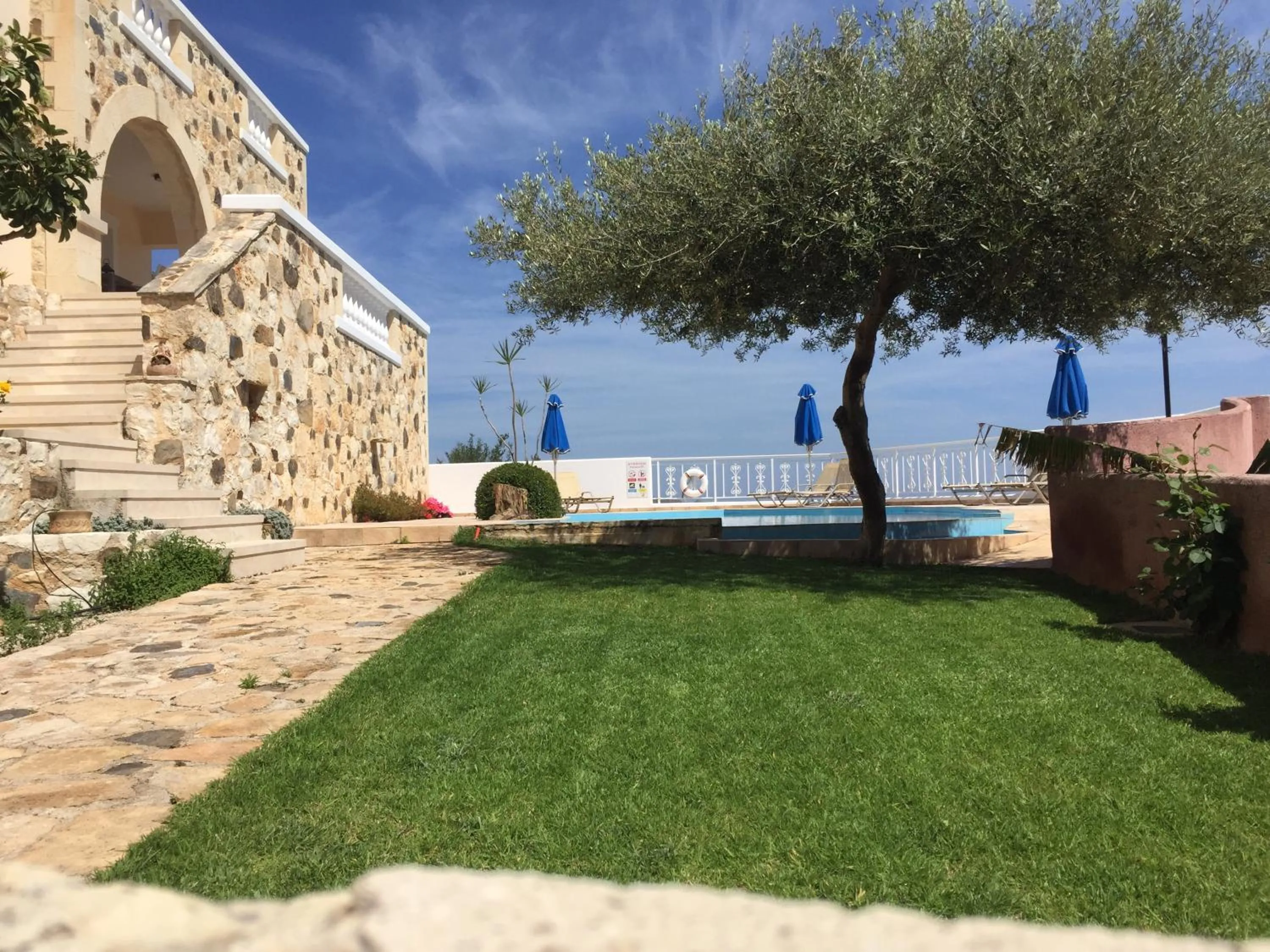 Patio in Ilios Village