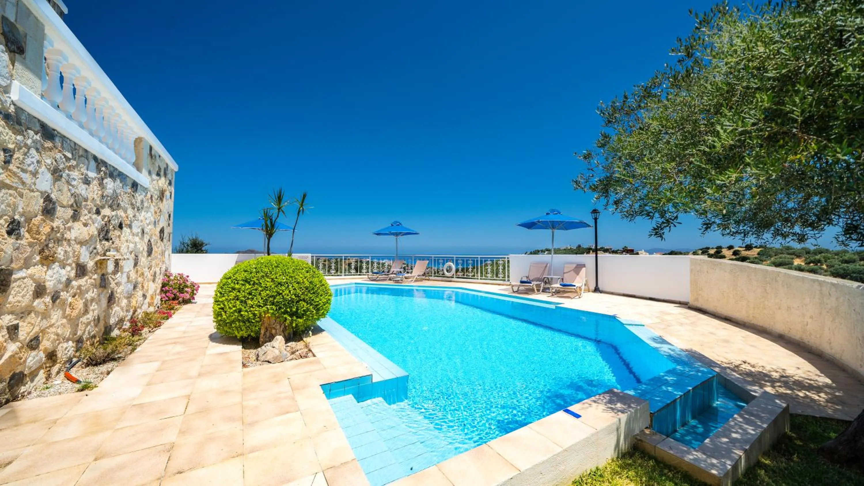 Pool view in Ilios Village