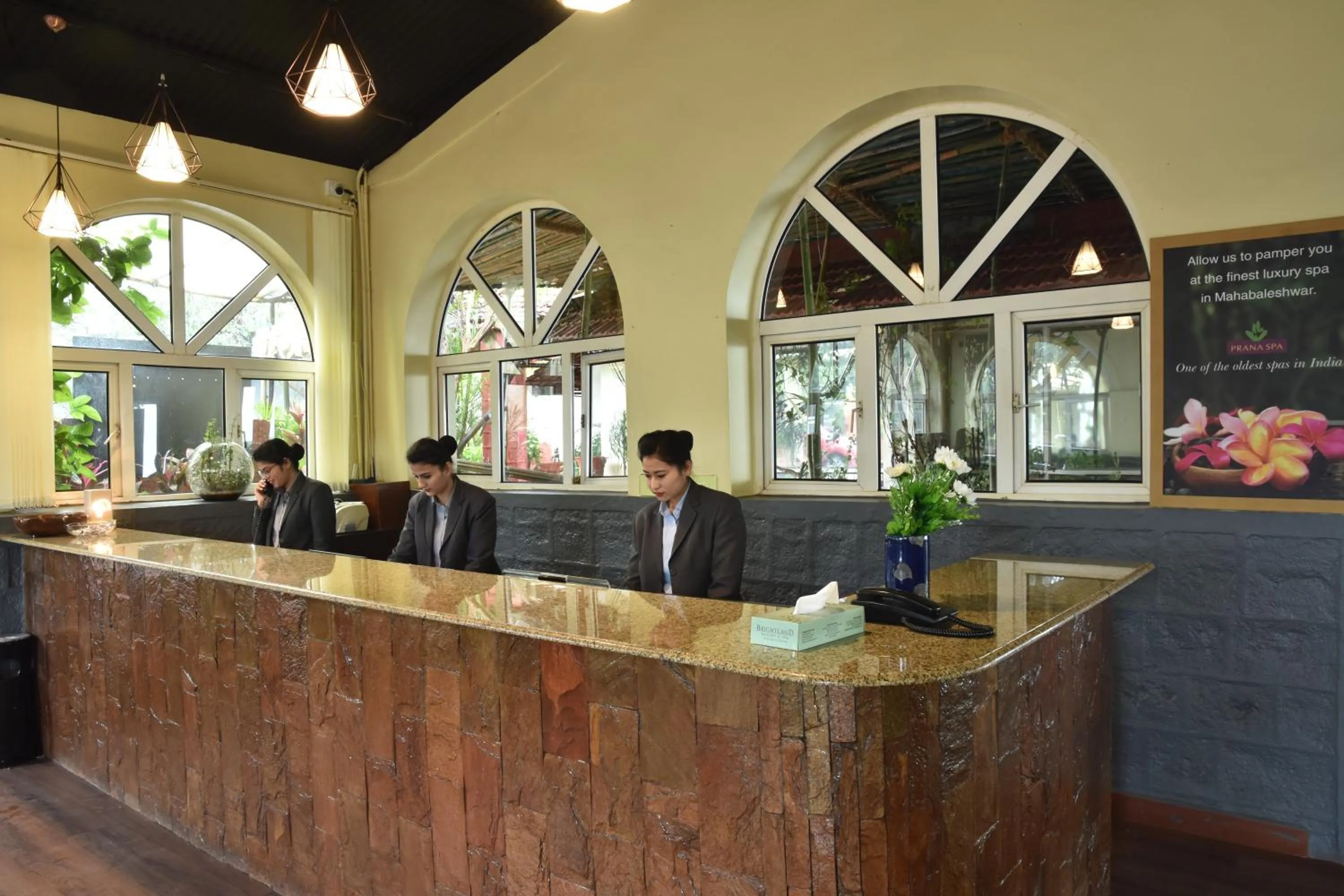 Staff in Brightland Resort & Spa