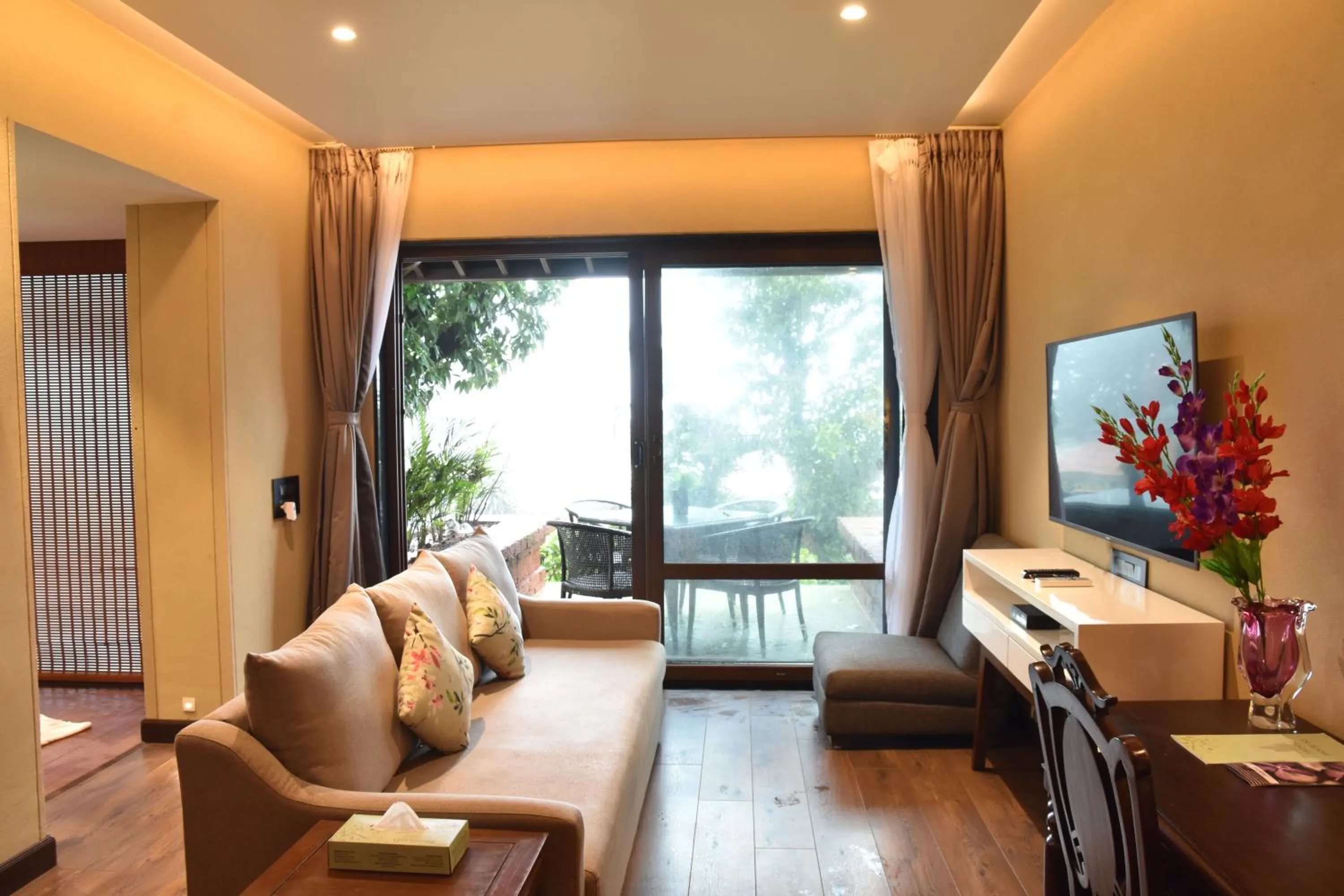 Living room in Brightland Resort & Spa