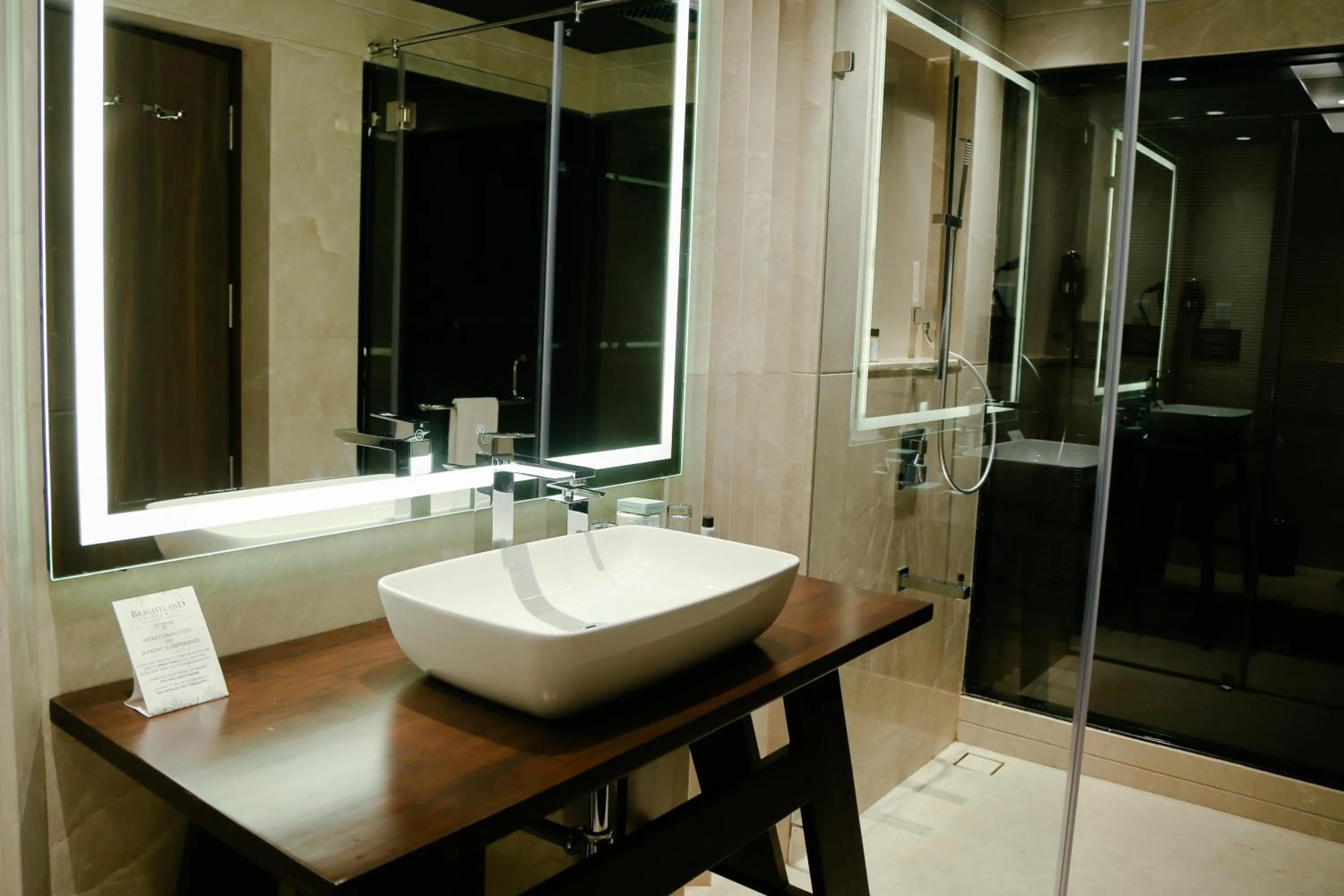 Bathroom in Brightland Resort & Spa