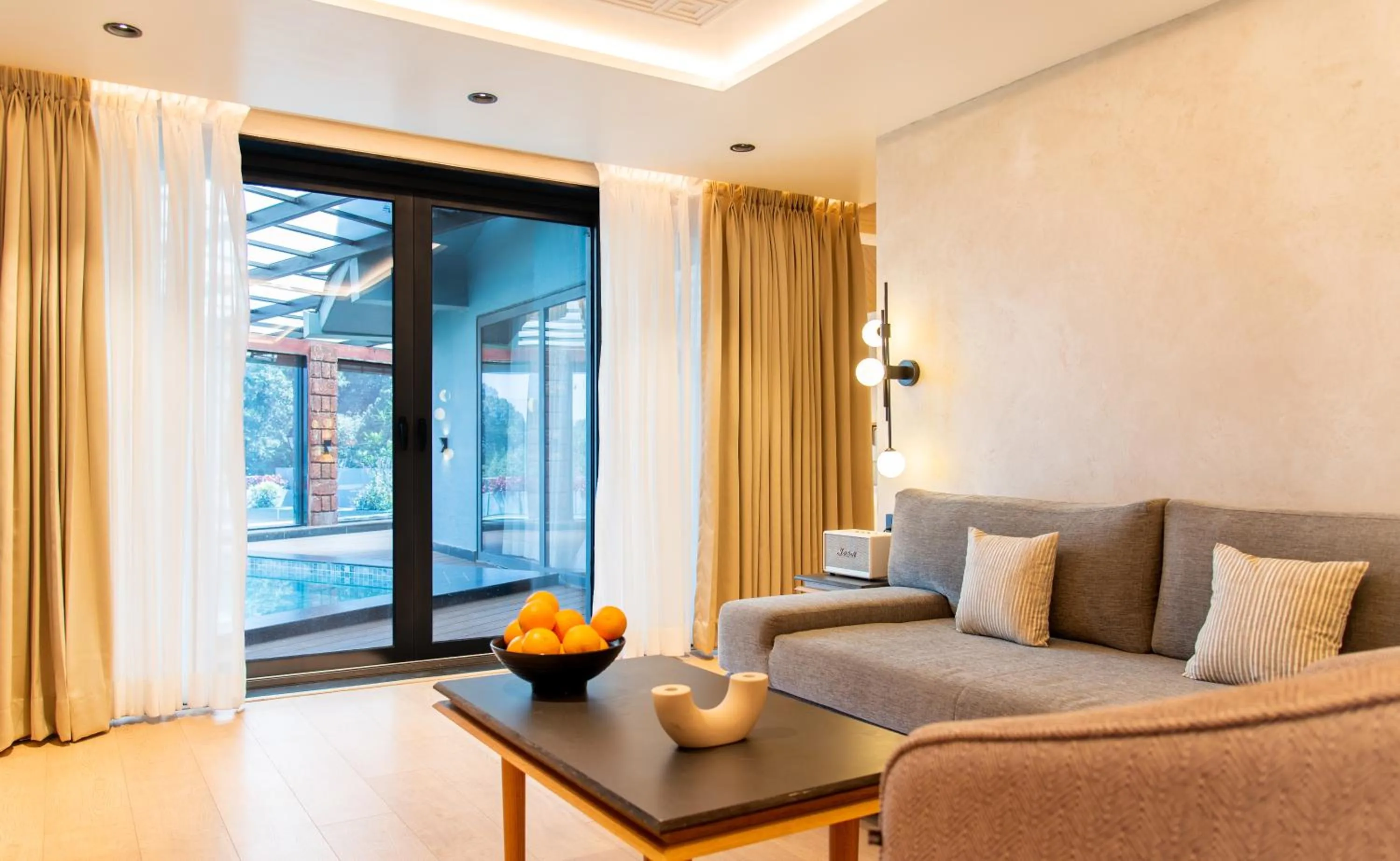 Seating area in Brightland Resort & Spa