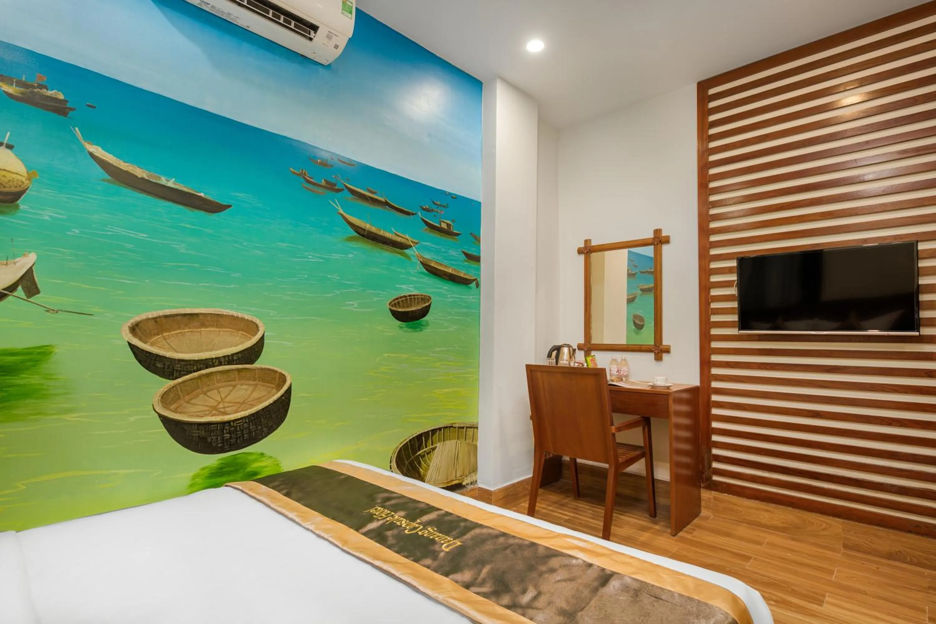 Bedroom, Bed in Danang Capsule Hotel & Rooftop Bar