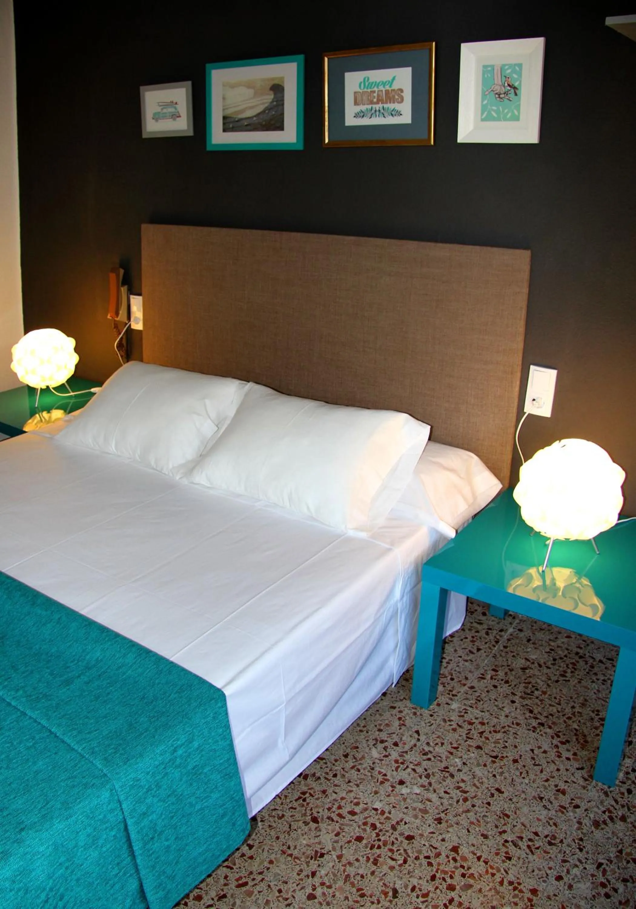 Bed in Hotel Bosquemar
