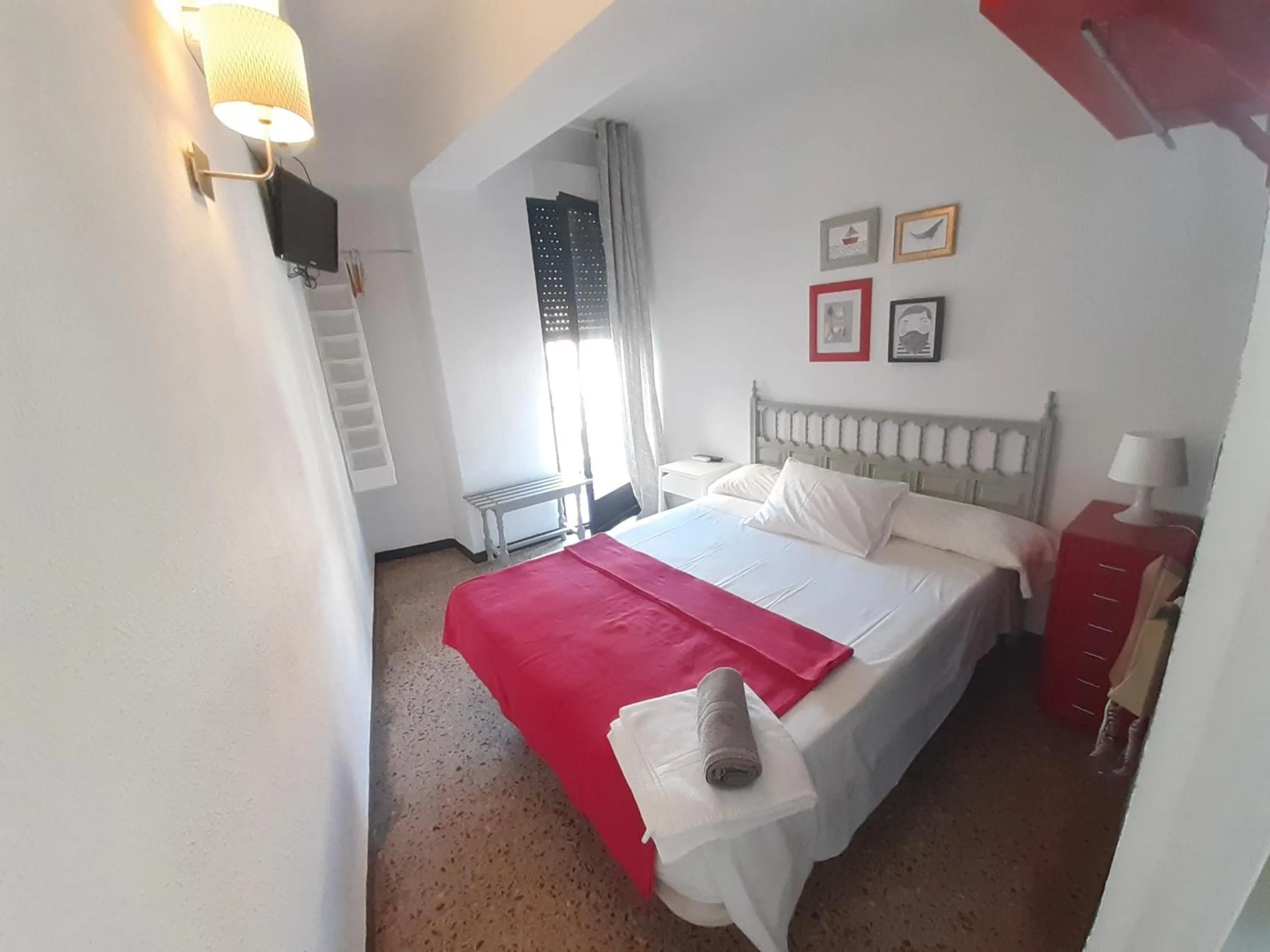 Bed in Hotel Bosquemar